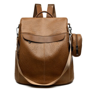 Women's Fashion Personality PU Backpack