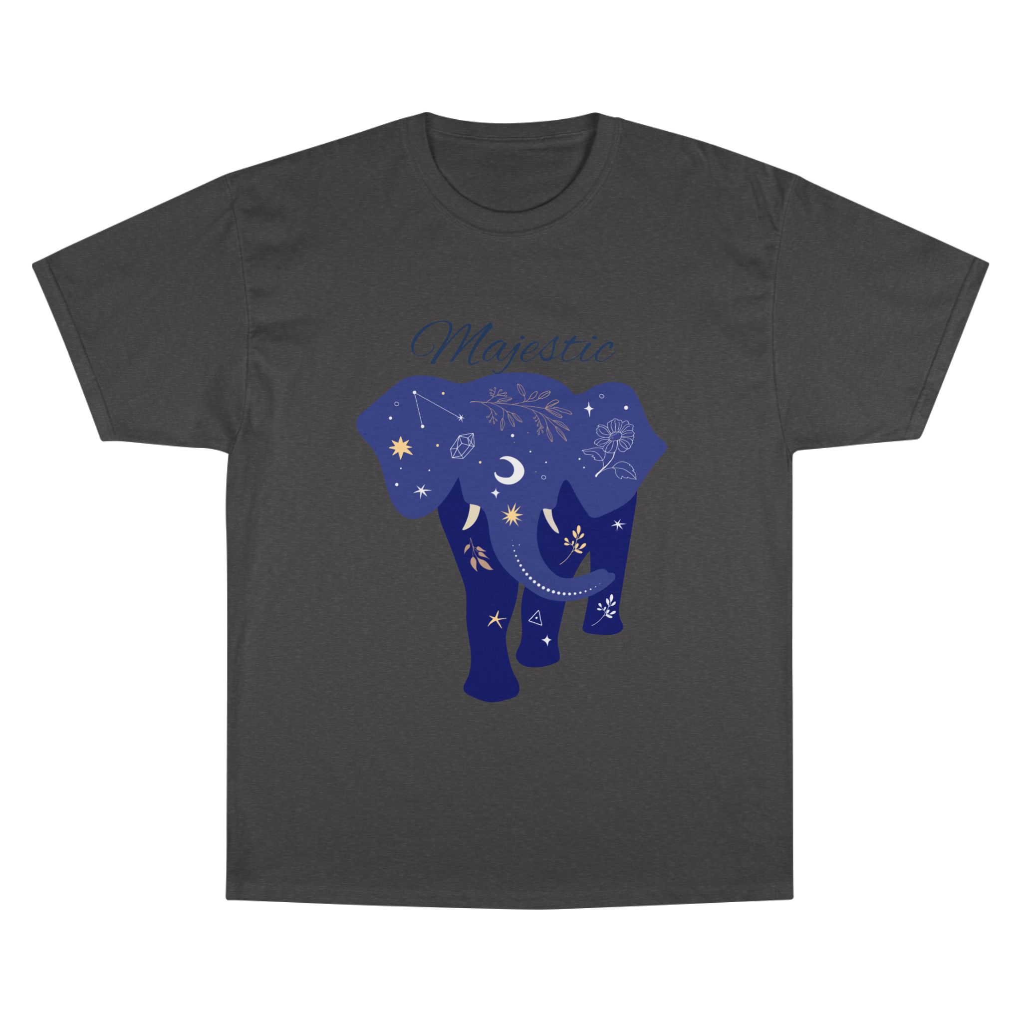 Majestic Elephant Champion T-Shirt | Dreamy Animal Tee for Nature Lovers, Animal Advocates, Gift for Men and Women, Boho Style - Image 8