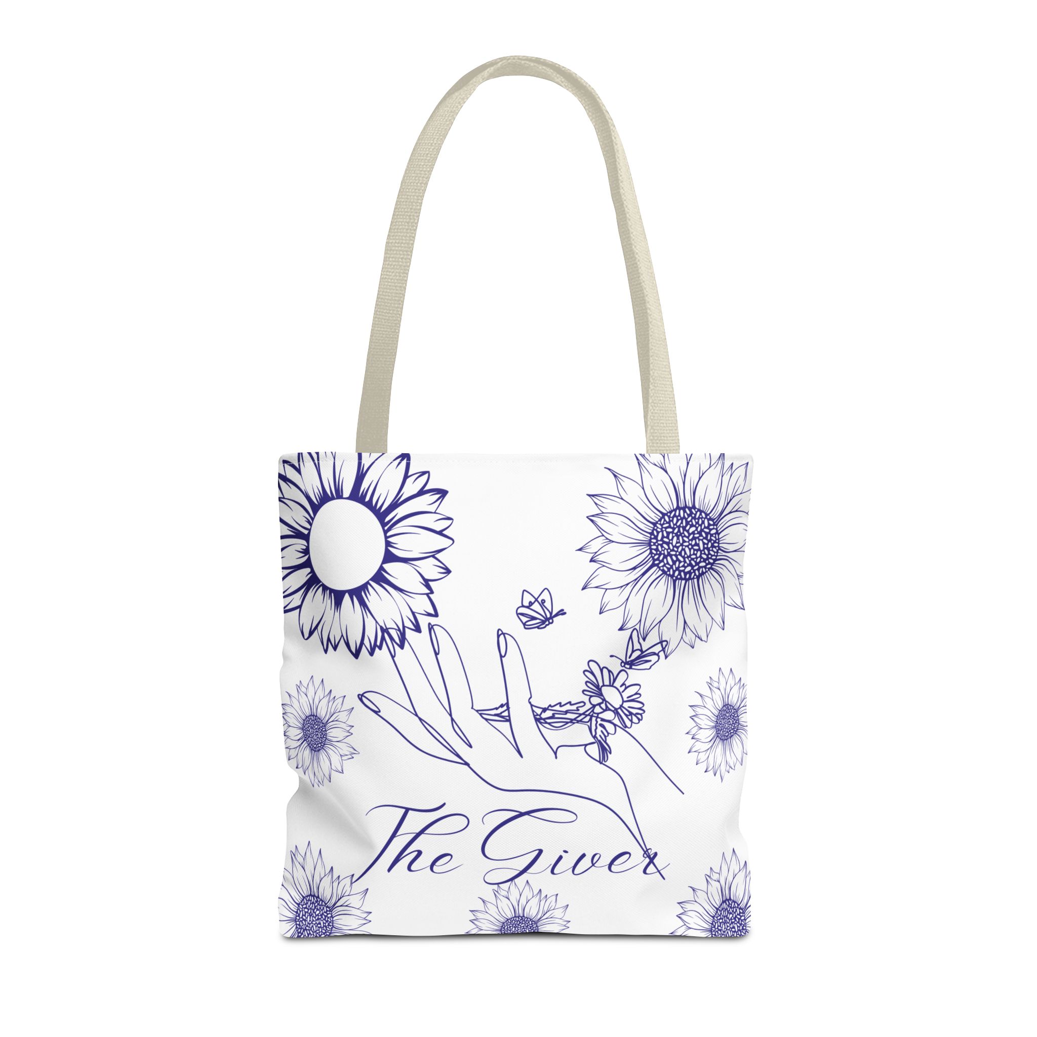 Charming Floral Tote Bag, Eco-Friendly Shopping Bag, Beach Tote, Gift for Her, Sunflower Handbag - Image 16