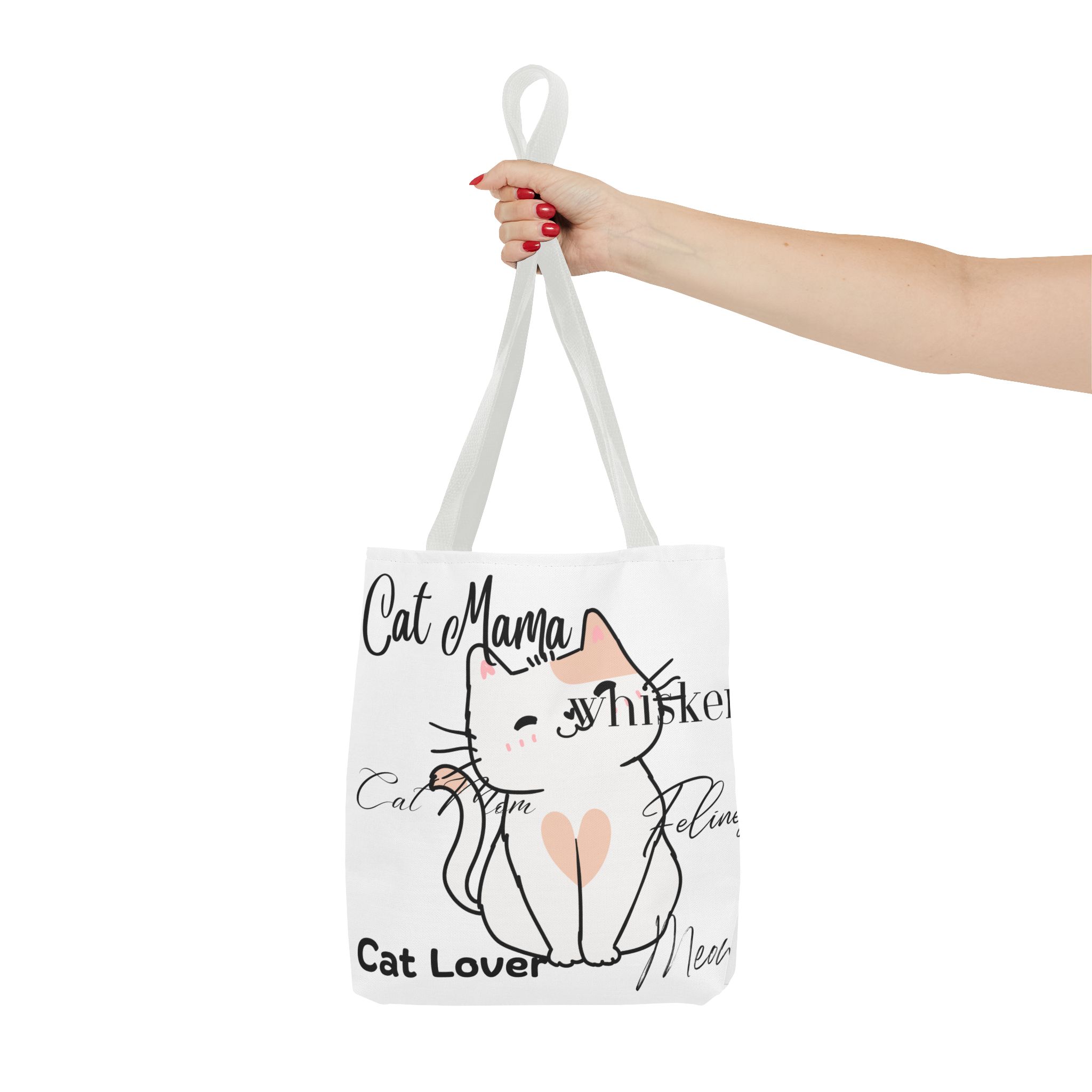 Cat Lover Tote Bag - Perfect Gift for Cat Moms, Animal Enthusiasts, Pet Lovers, Unique Cat-themed Accessory, Ideal for Everyday Use - Image 15