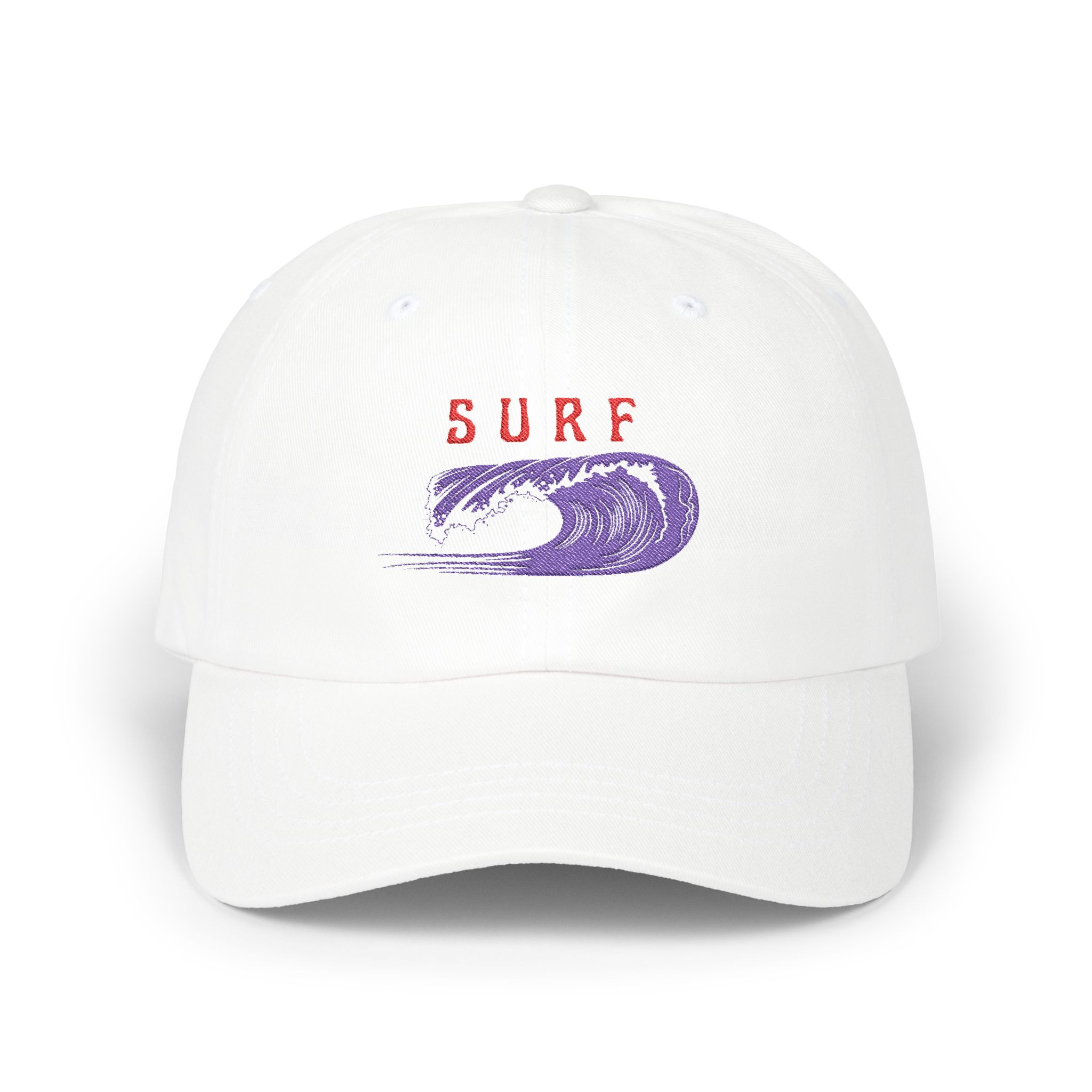 Classic Dad Cap with Surf Design | Beach Lover Gift, Casual Wear, Summer Accessory, Outdoor Enthusiast Hat, Vacation Essentials - Image 5