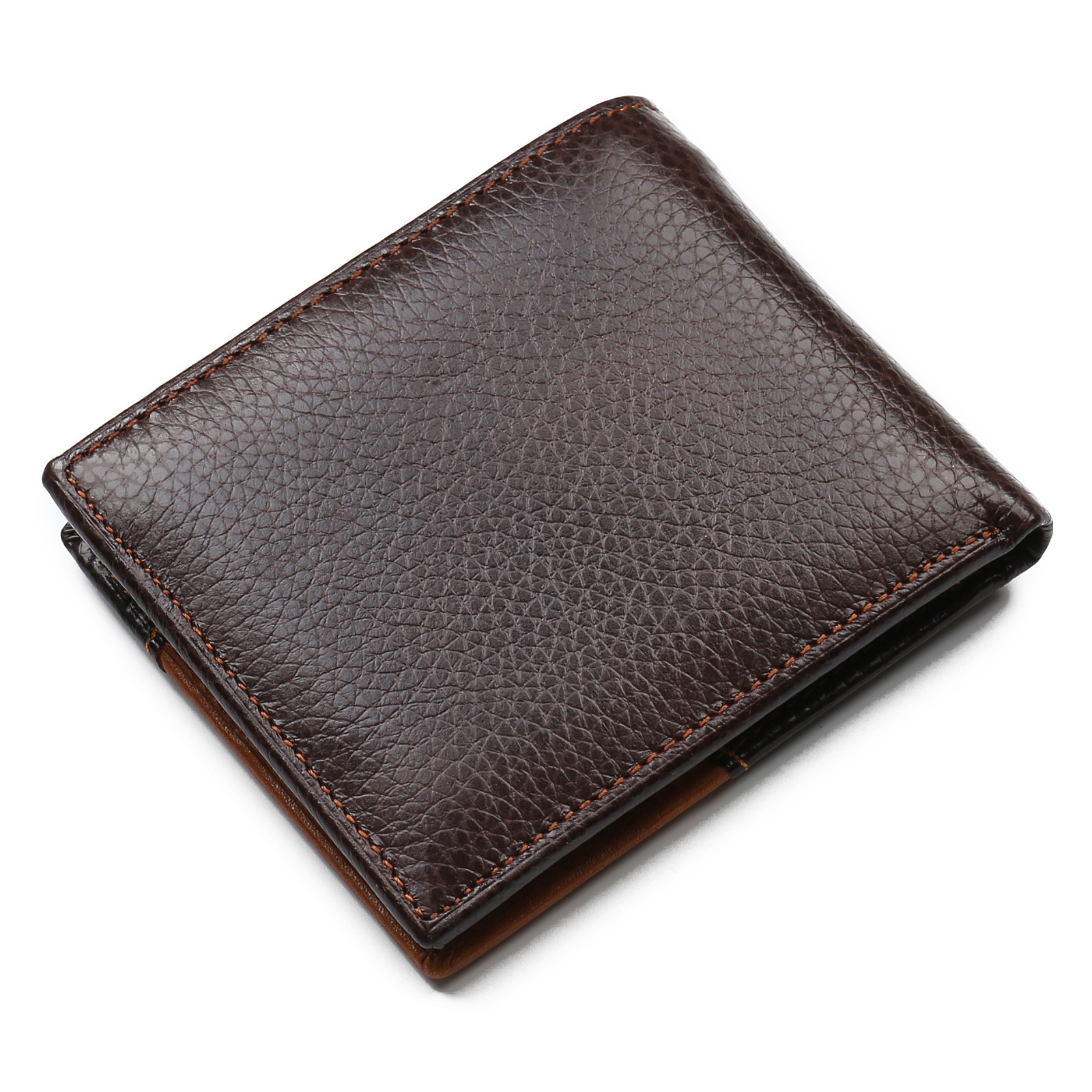 Personality stitching men's wallet - Image 2