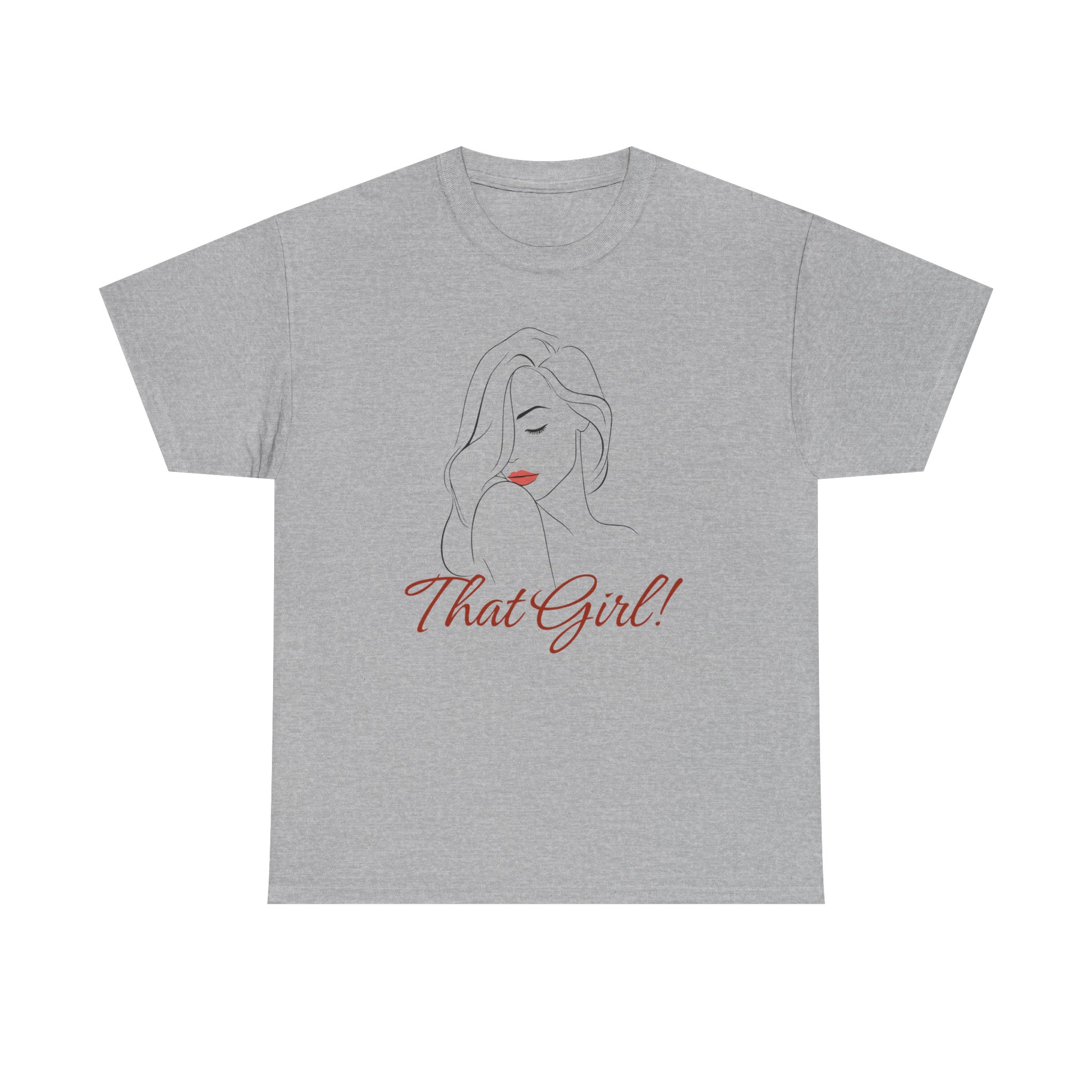 Stylish Unisex Tee - "That Girl!" Graphic T-Shirt for Confident Everyday Wear, Gift Ideas, Fashion Statement, Casual Style, Trendy Apparel, T-Shirt for Women - Image 10