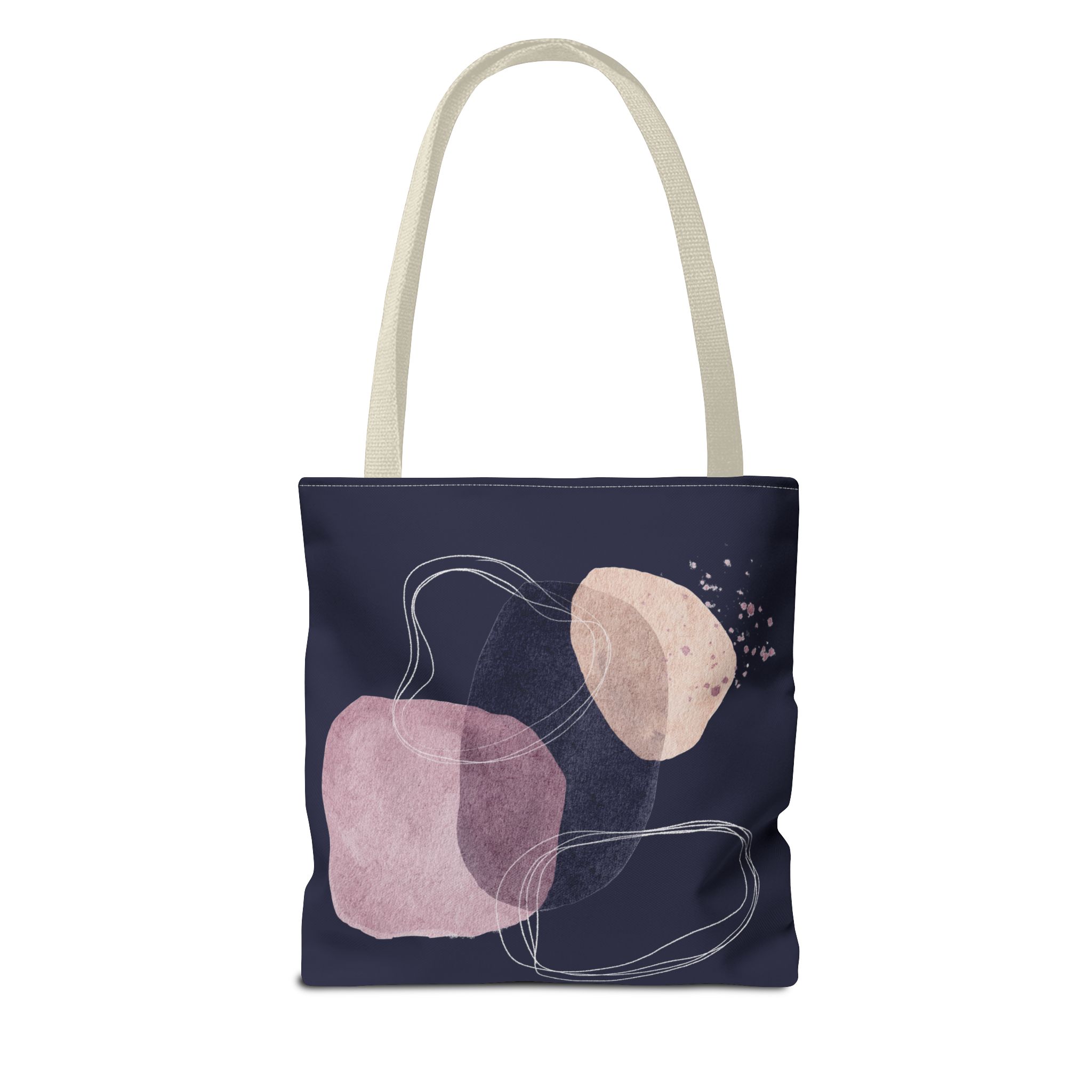 Chic Abstract Tote Bag for Everyday Use, Art Lover Gift, Stylish Shopping Bag, AOP Bag, Minimalist Canvas Tote - Image 28