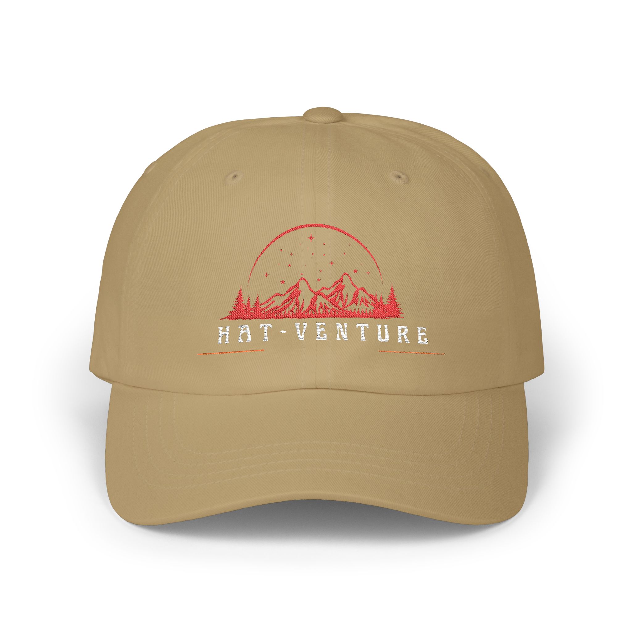 Classic Dad Cap with Mountain Design, Casual Hat for Nature Lovers, Perfect Gift for Fathers, Hiking, Outdoor Activities - Image 2