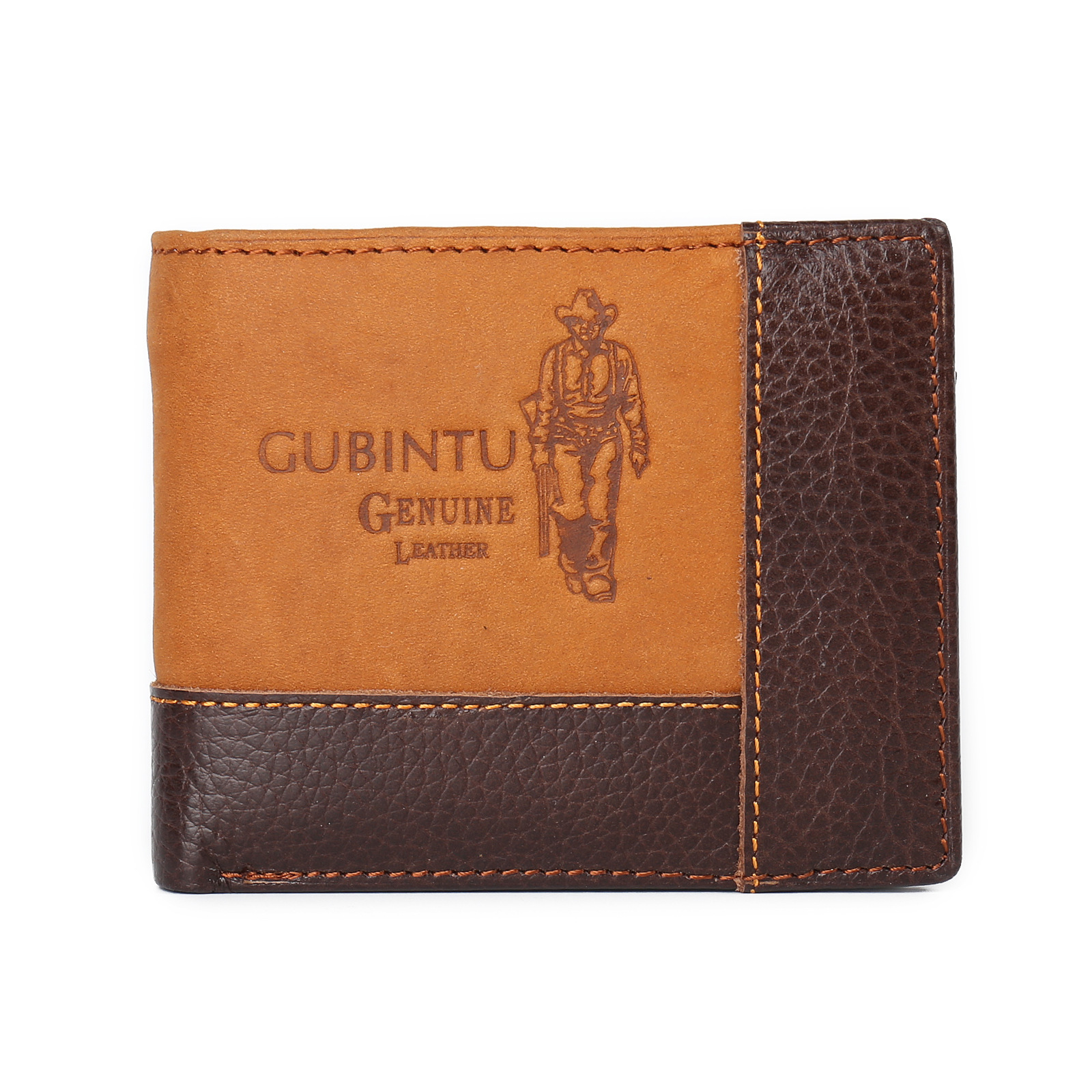 Personality stitching men's wallet - Image 4