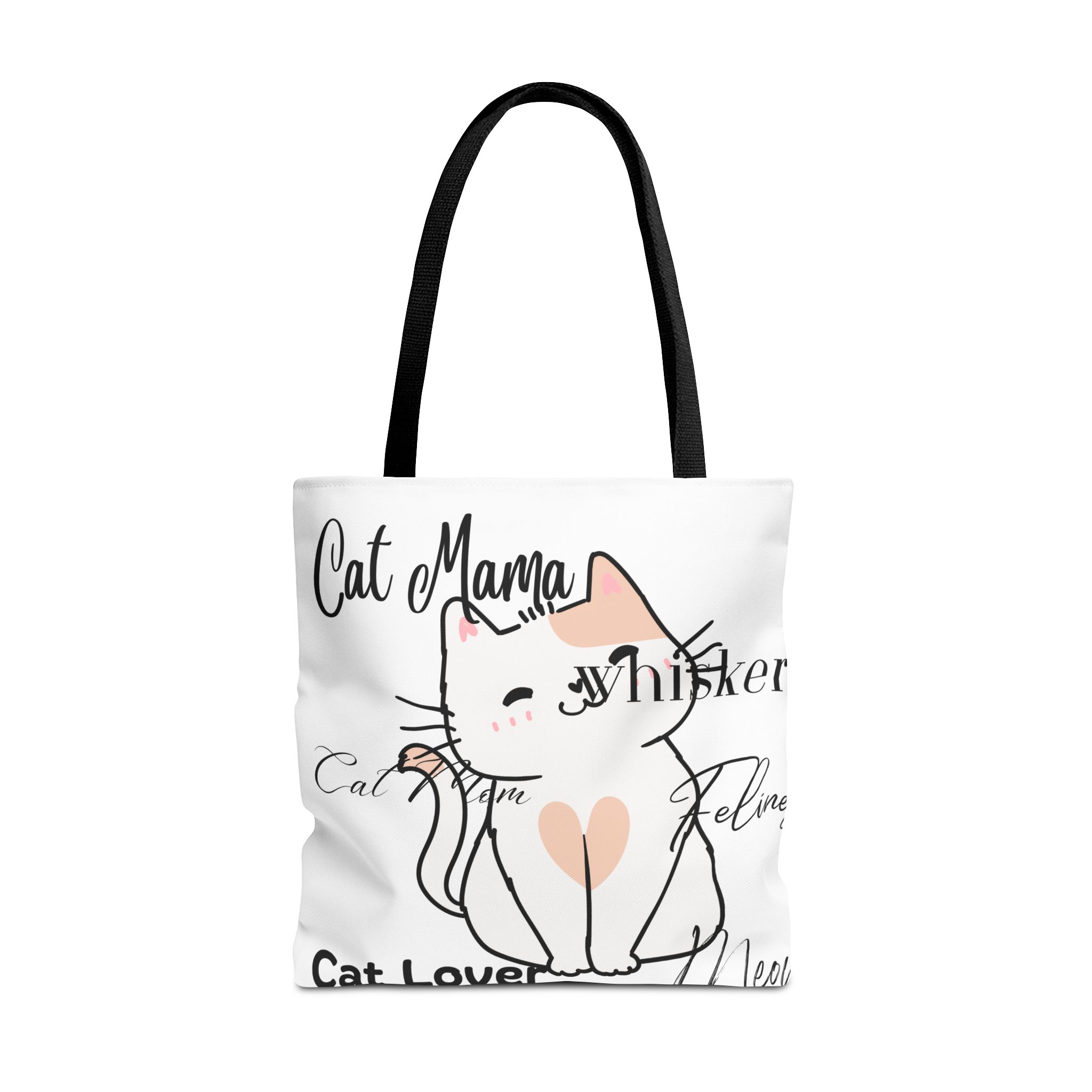 Cat Lover Tote Bag - Perfect Gift for Cat Moms, Animal Enthusiasts, Pet Lovers, Unique Cat-themed Accessory, Ideal for Everyday Use - Image 9