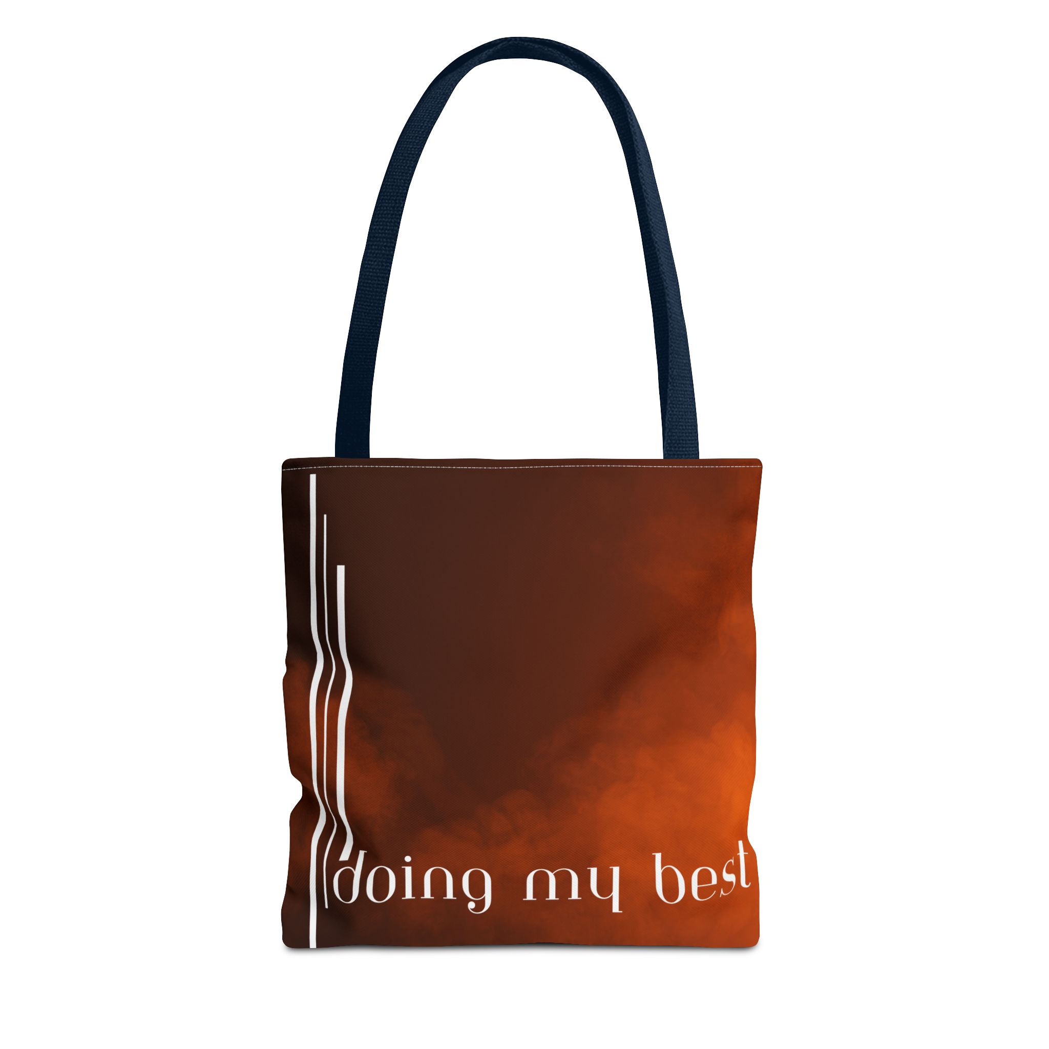 Bohemian Tote Bag - 'Doing My Best' All-Over Print | Eco-Friendly Fashion, Gift for Students, Daily Use, Boho Style, Motivational Bag - Image 56