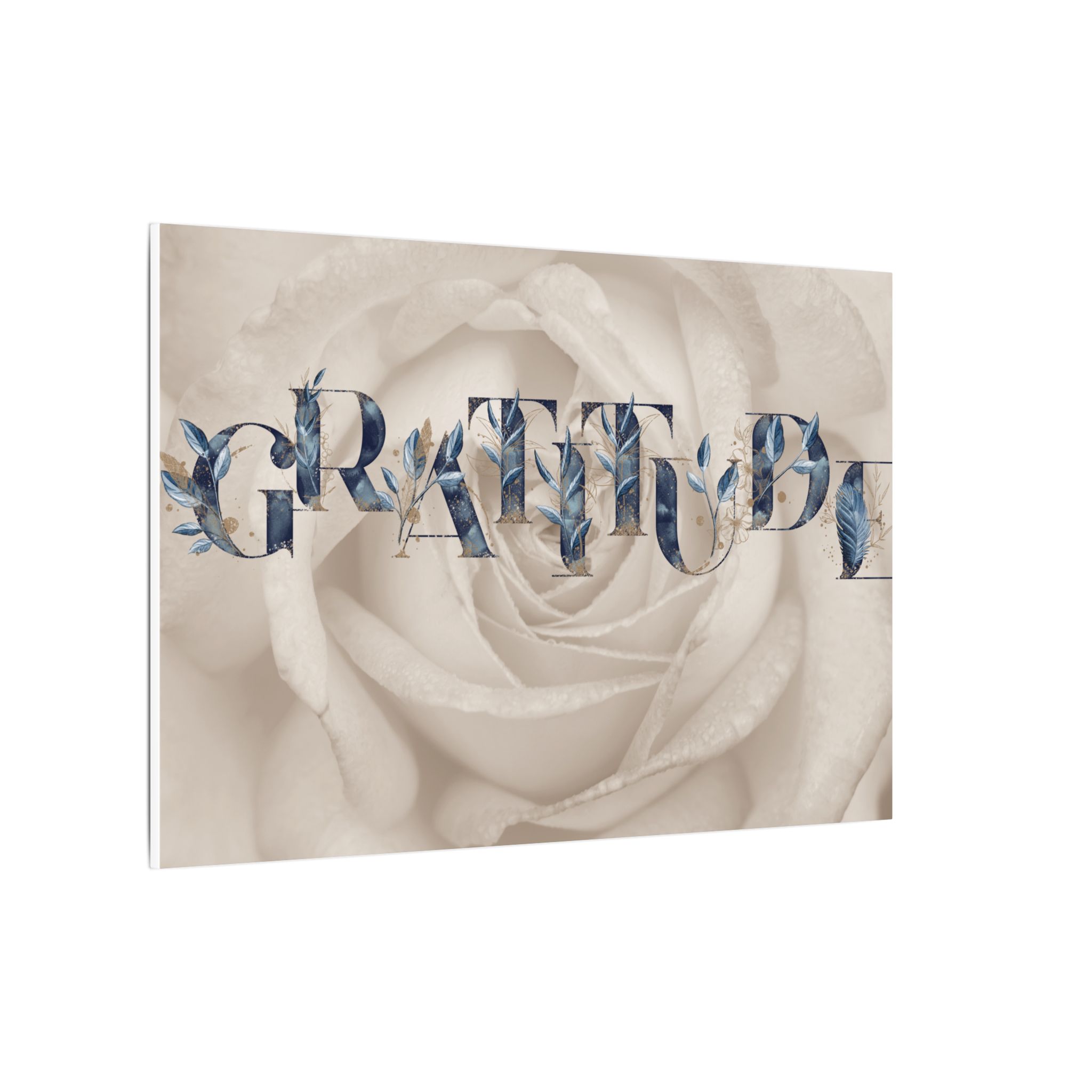 Elegant Gratitude Canvas Print, Inspirational Art, Home Decor, Gift for Her, Gallery Wall Decoration, Motivational Wall Art - Image 2