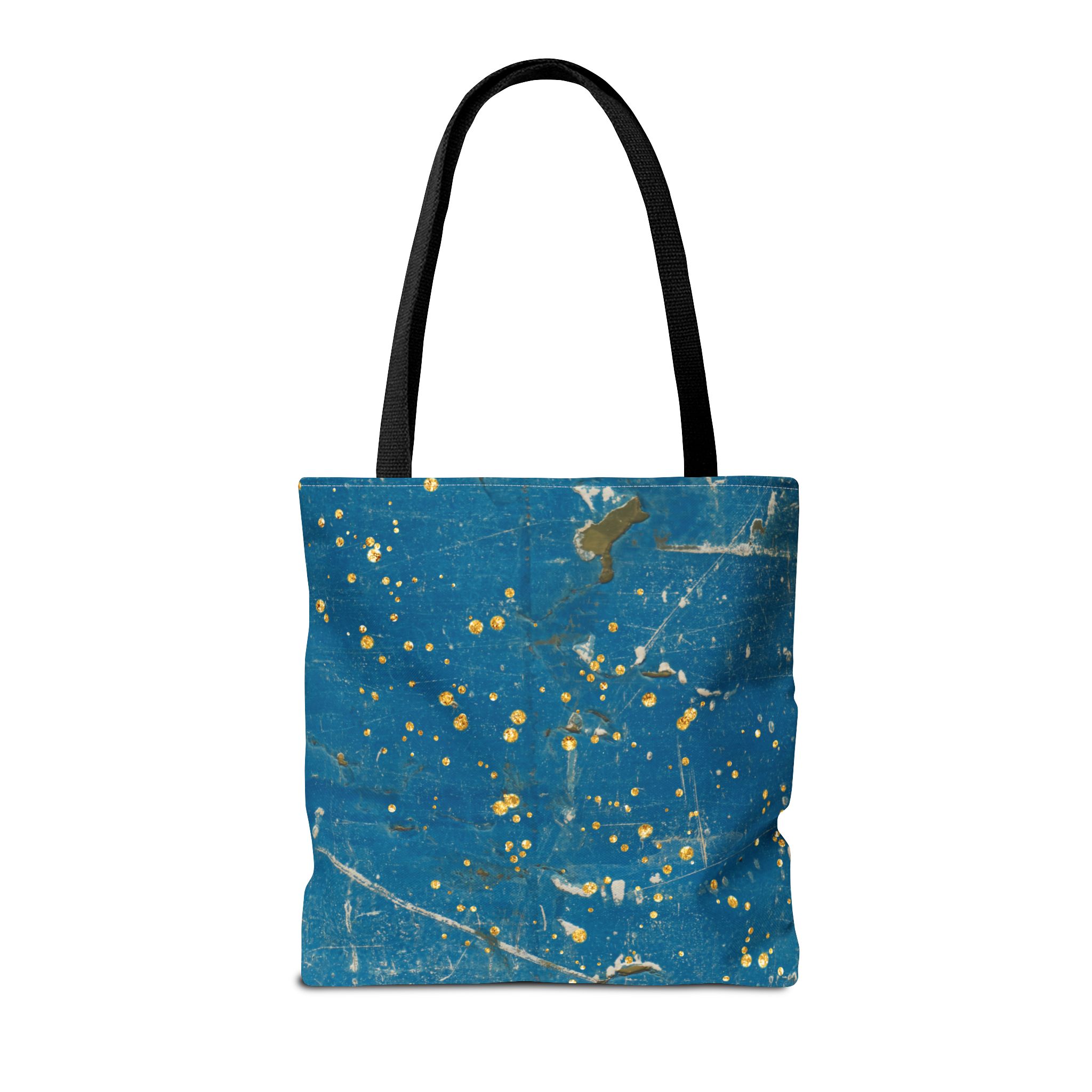 Stylish Tote Bag - Gold Rush Design | Eco-Friendly Shopping, Beach Bag, Chic Handbag, Gift Idea, Statement Accessory - Image 2