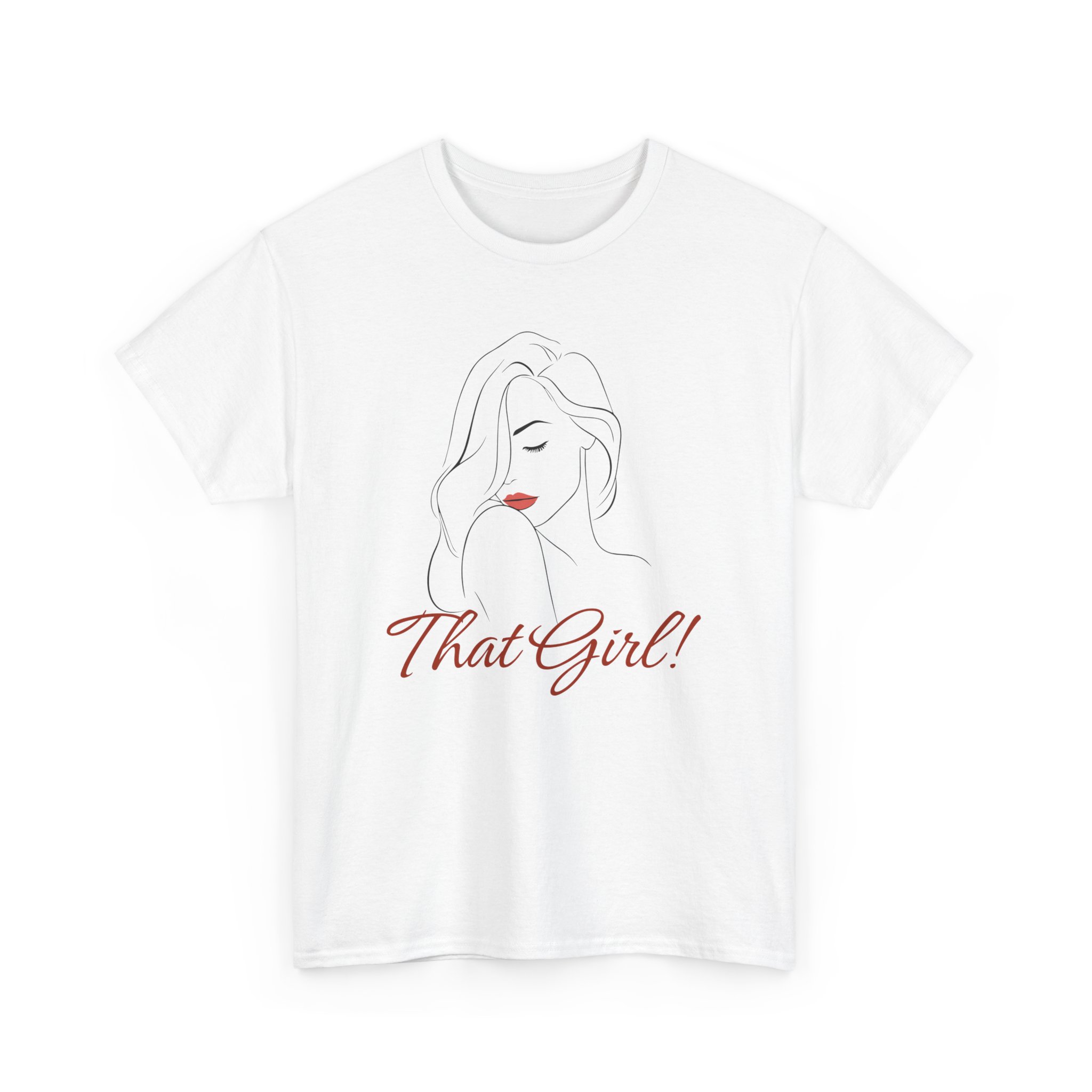 Stylish Unisex Tee - "That Girl!" Graphic T-Shirt for Confident Everyday Wear, Gift Ideas, Fashion Statement, Casual Style, Trendy Apparel, T-Shirt for Women - Image 4