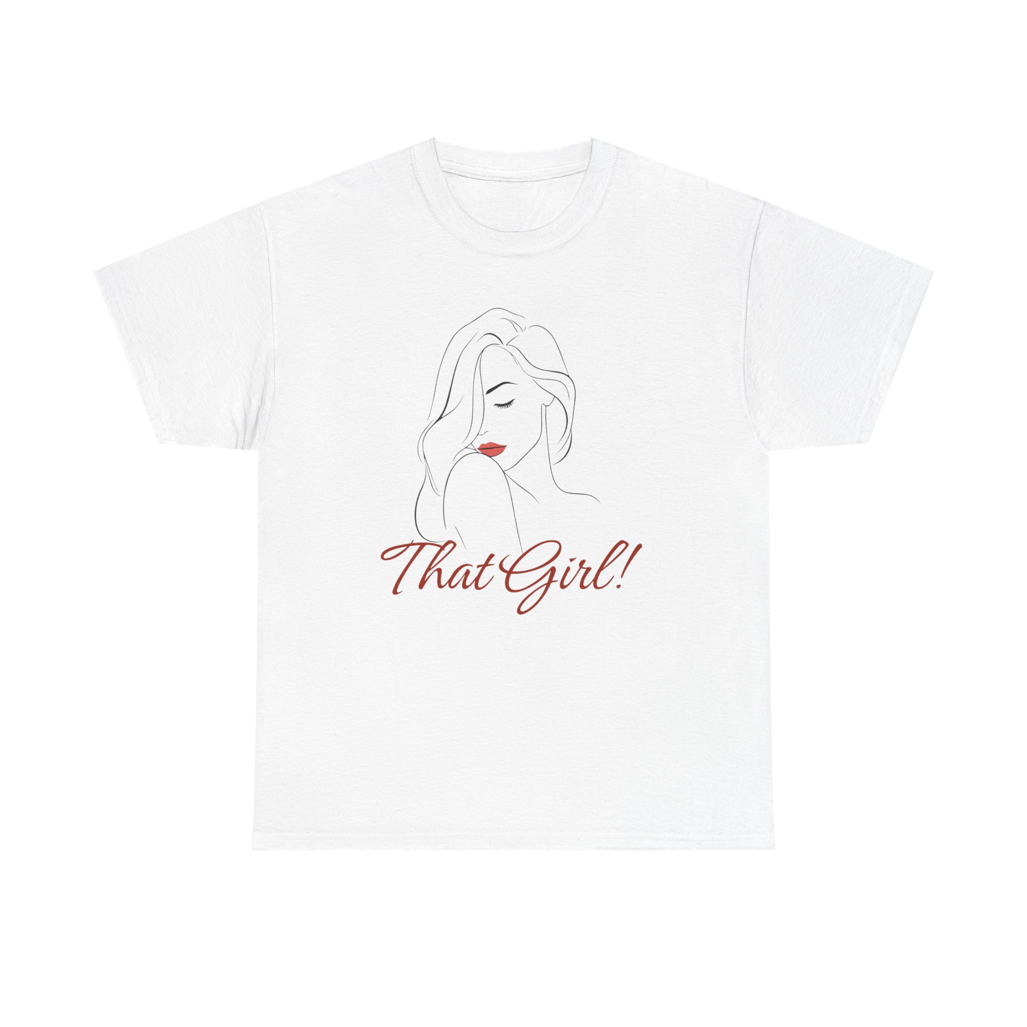 Stylish Unisex Tee - "That Girl!" Graphic T-Shirt for Confident Everyday Wear, Gift Ideas, Fashion Statement, Casual Style, Trendy Apparel, T-Shirt for Women - Image 2