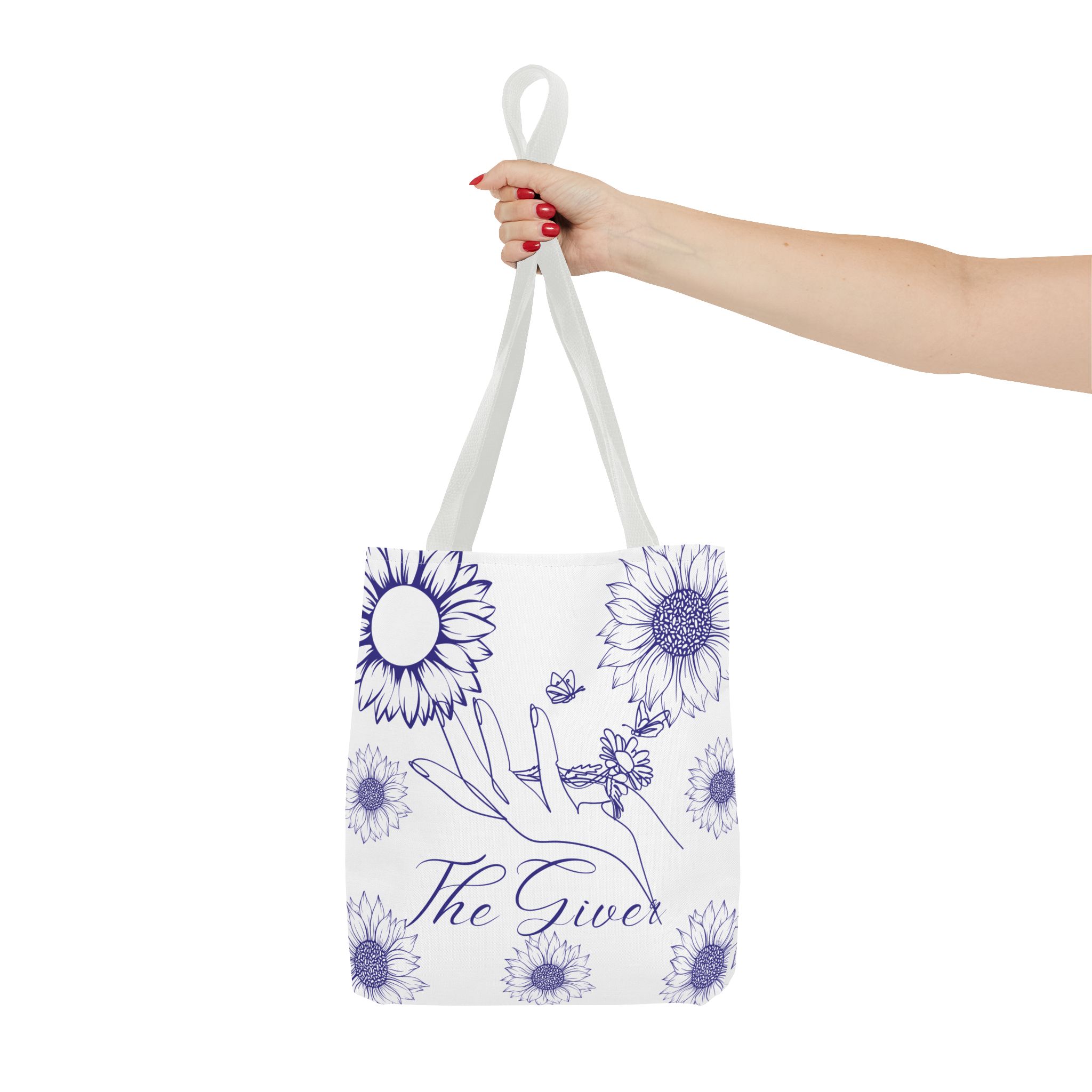 Charming Floral Tote Bag, Eco-Friendly Shopping Bag, Beach Tote, Gift for Her, Sunflower Handbag - Image 5