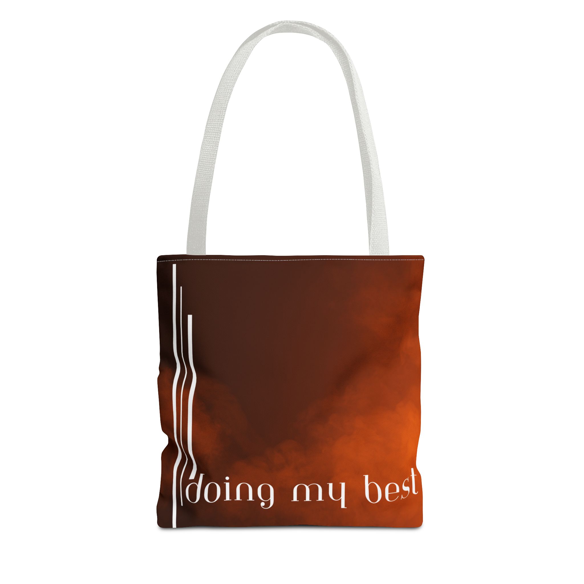 Bohemian Tote Bag - 'Doing My Best' All-Over Print | Eco-Friendly Fashion, Gift for Students, Daily Use, Boho Style, Motivational Bag - Image 40