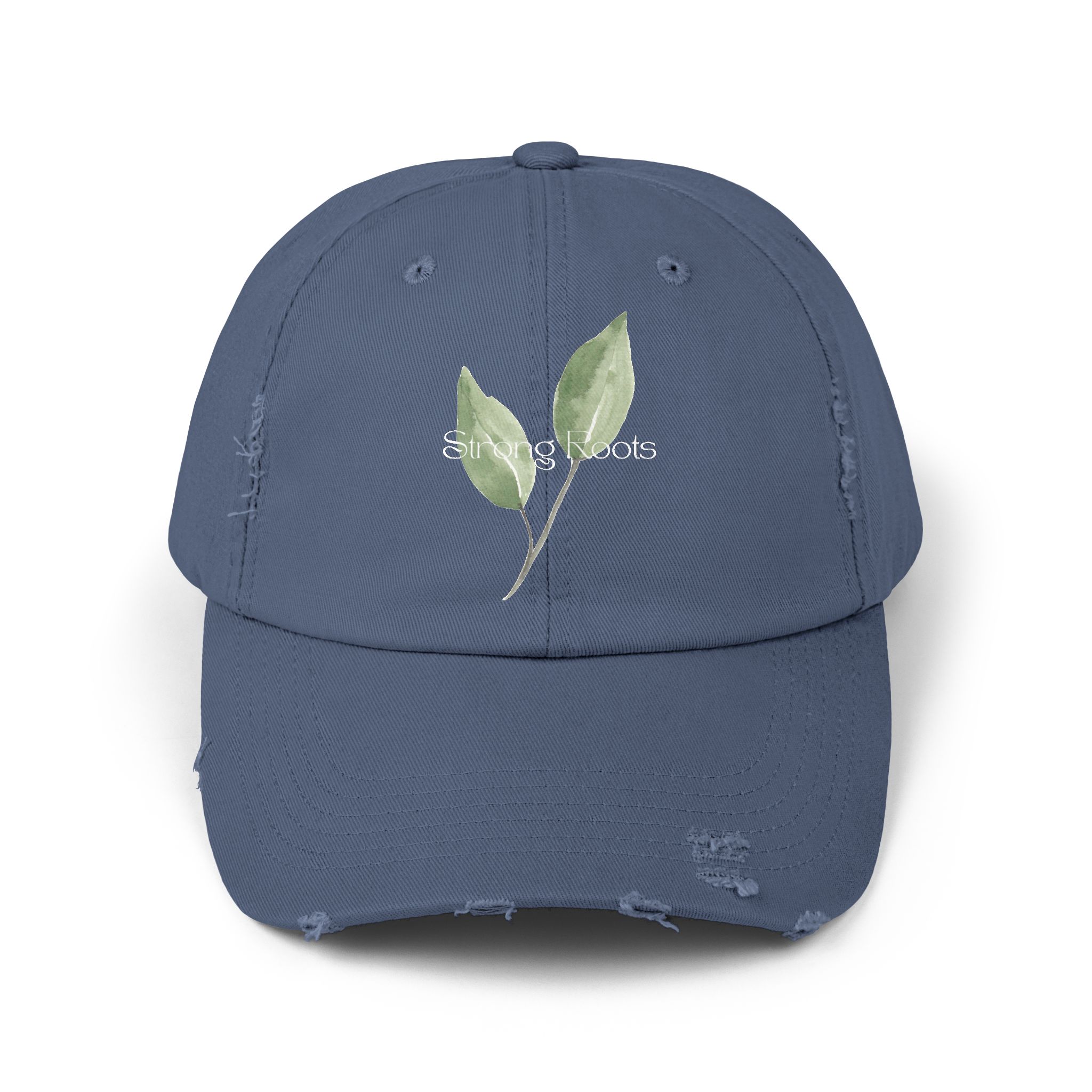 Distressed Cap with Leaf Design, Casual Hat, Trendy Headwear, Gifts for Nature Lovers, Summer Accessory, Outdoor Events - Image 17