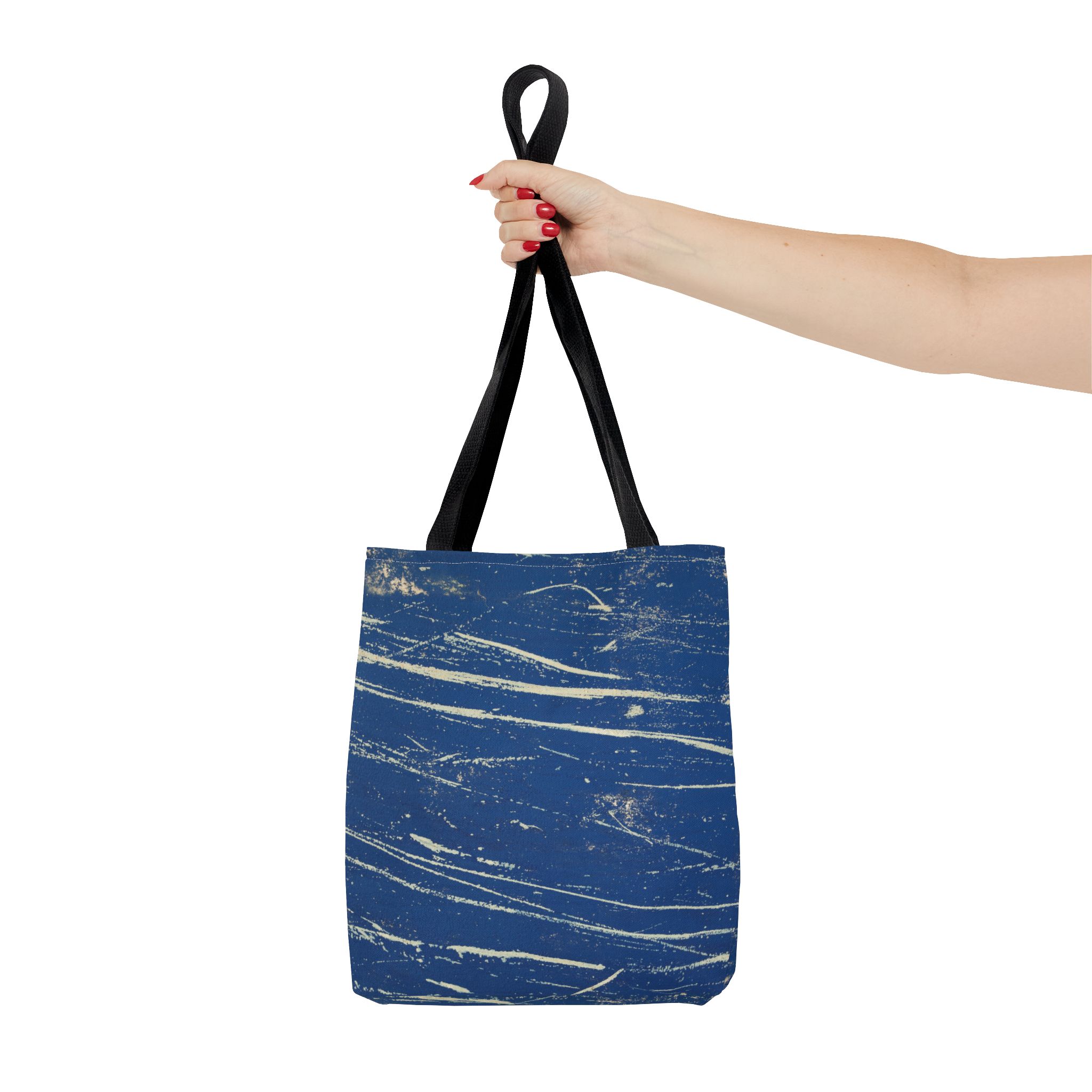 Abstract Pattern Tote Bag - Stylish Eco-Friendly Carryall, Great for Shopping, Beach Trips, Travel, Gifts! - Image 4