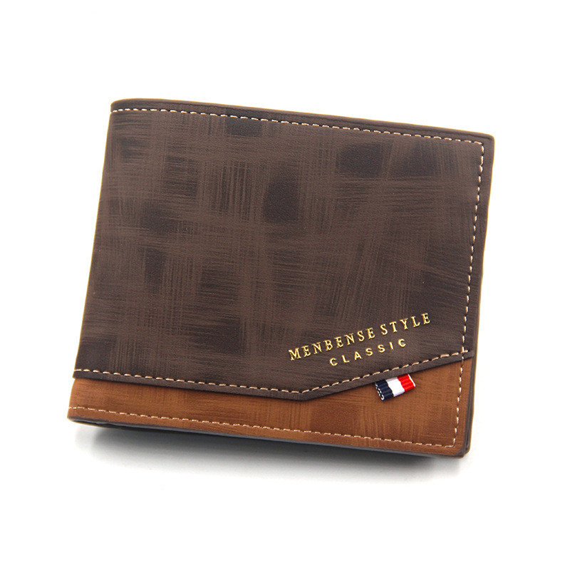 Men's Wallet With Bronzing Printed Hinge - Image 4