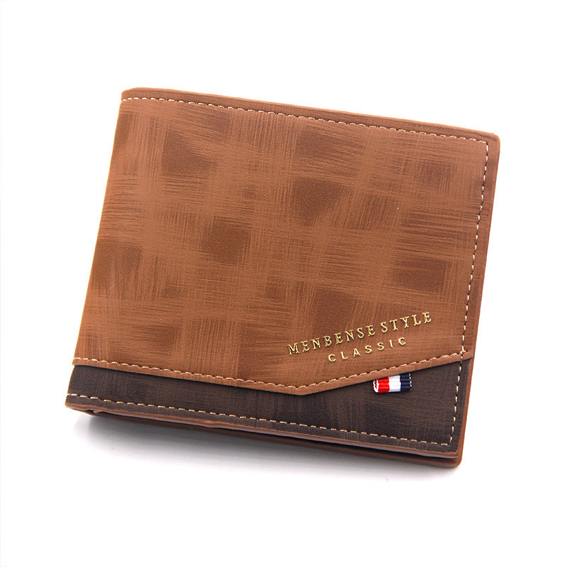 Men's Wallet With Bronzing Printed Hinge - Image 6