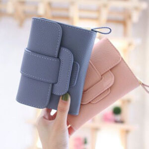 Tri-fold Female Clamshell Small And Multifunctional Female Clutch