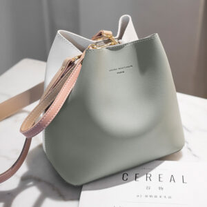 Female One-shoulder Bucket Handbag