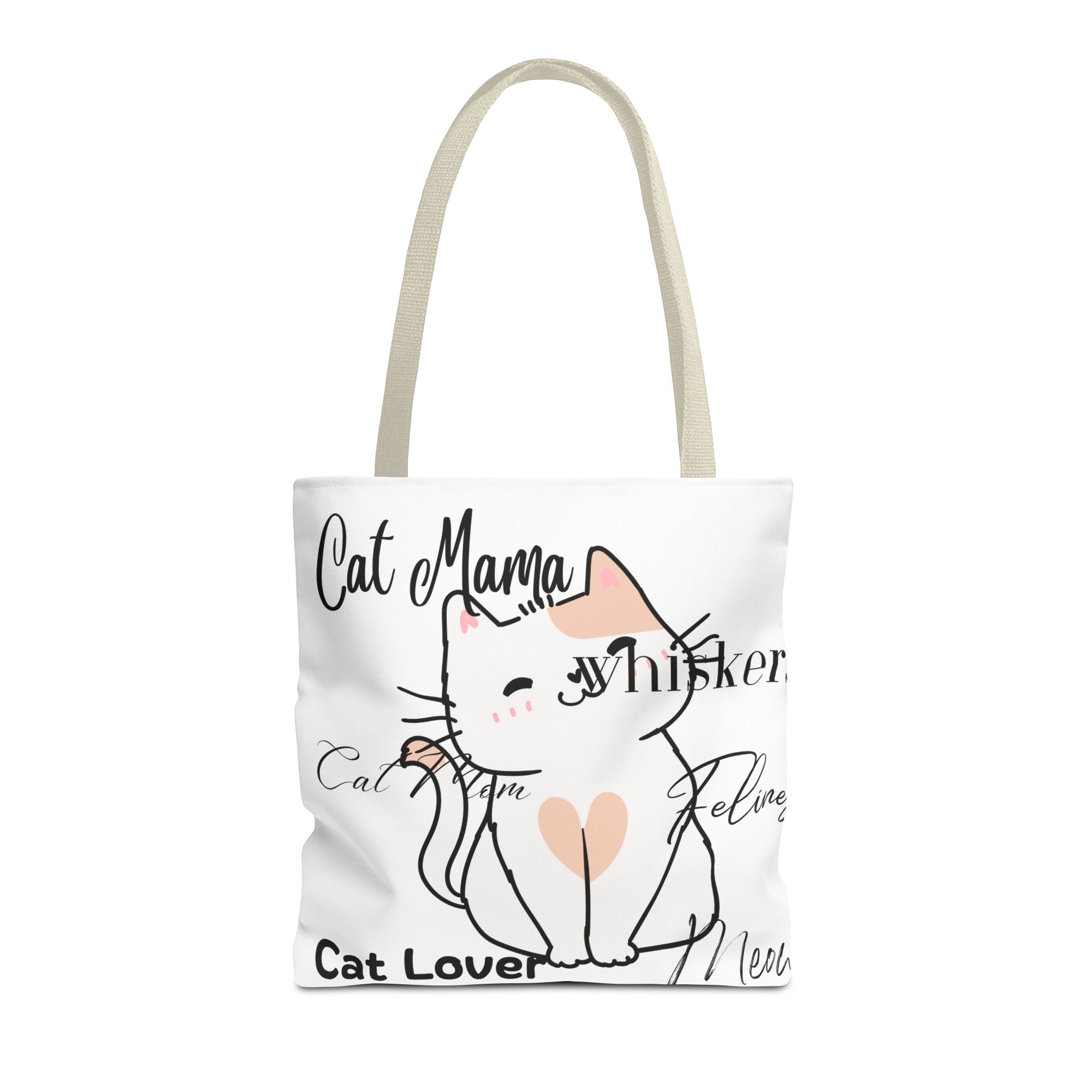 Cat Lover Tote Bag - Perfect Gift for Cat Moms, Animal Enthusiasts, Pet Lovers, Unique Cat-themed Accessory, Ideal for Everyday Use - Image 31