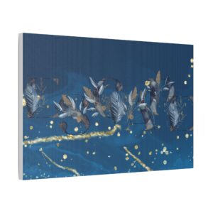 Elegant Floral Satin Canvas Wall Art, Modern Home Decor, Gift for Her, Wedding Decoration, Boho Wall Hanging, Inspirational Artwork