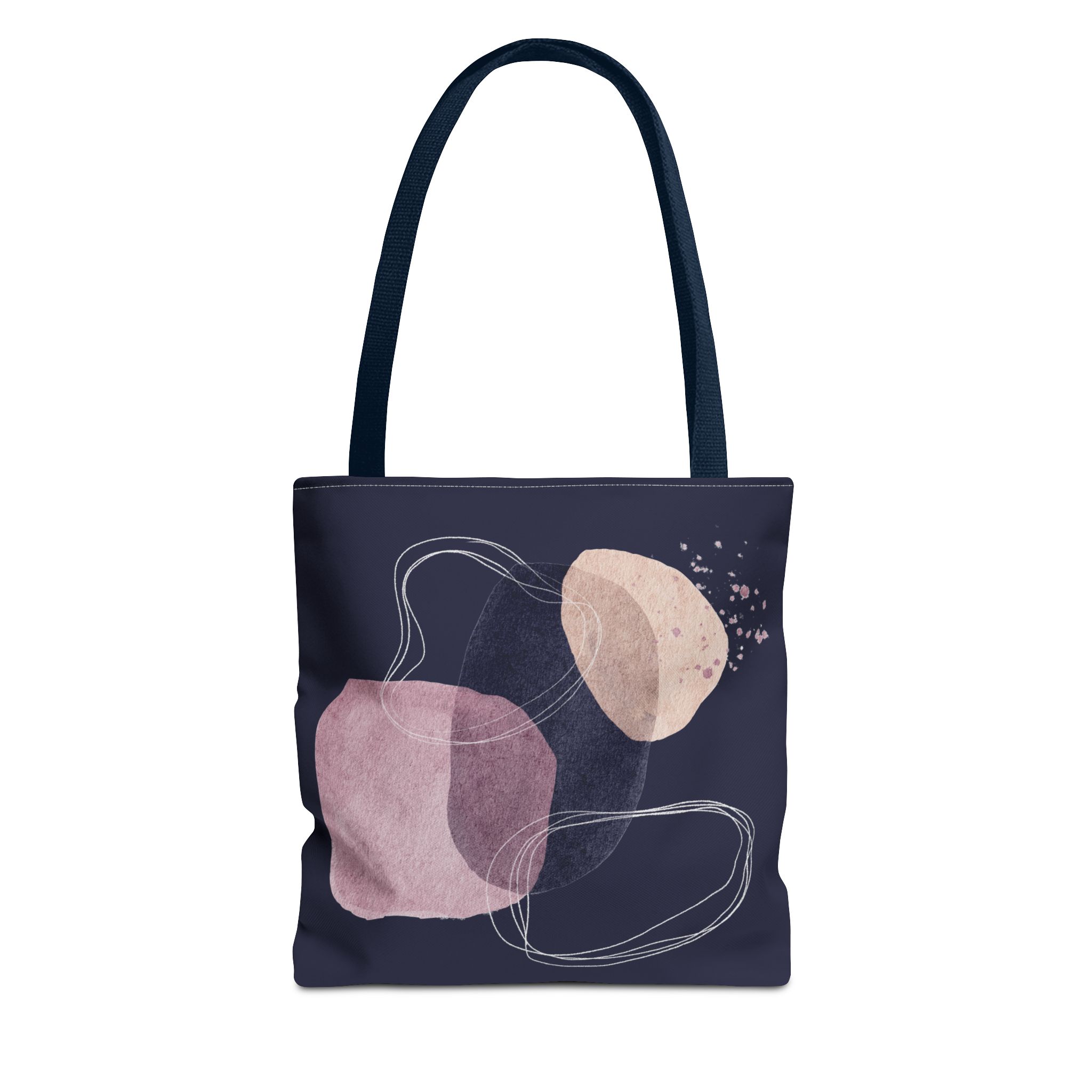 Chic Abstract Tote Bag for Everyday Use, Art Lover Gift, Stylish Shopping Bag, AOP Bag, Minimalist Canvas Tote - Image 39