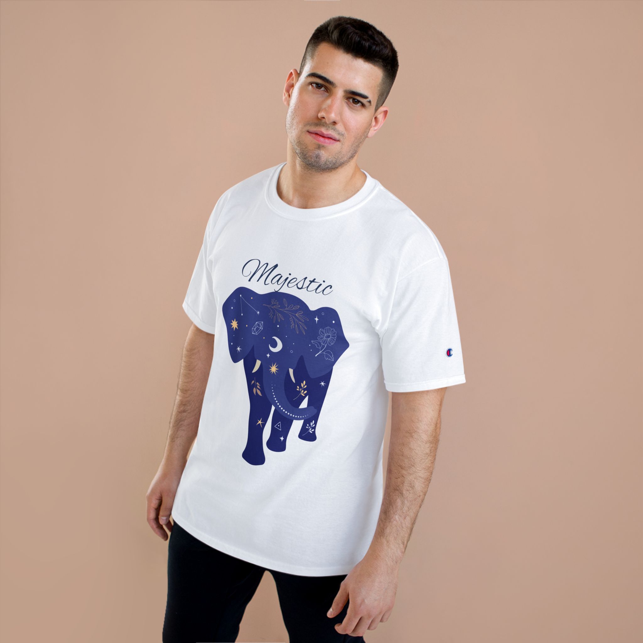 Majestic Elephant Champion T-Shirt | Dreamy Animal Tee for Nature Lovers, Animal Advocates, Gift for Men and Women, Boho Style - Image 7