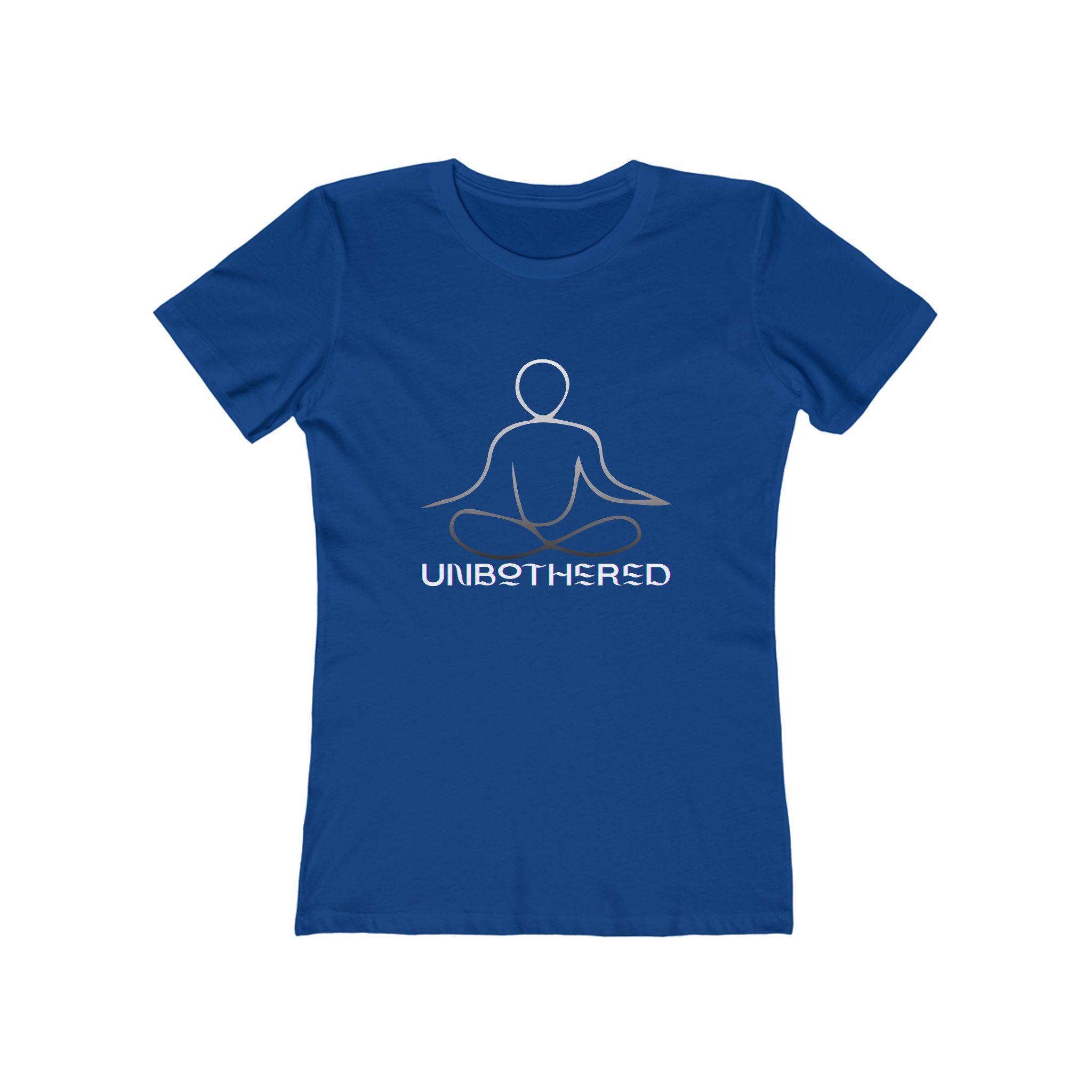 Unbothered Boyfriend Tee for Women | Relaxed Fit Graphic T-Shirt, Gift for Her, Casual Wear, Mindfulness Apparel, Zen Design, T-Shirt for Women - Image 16