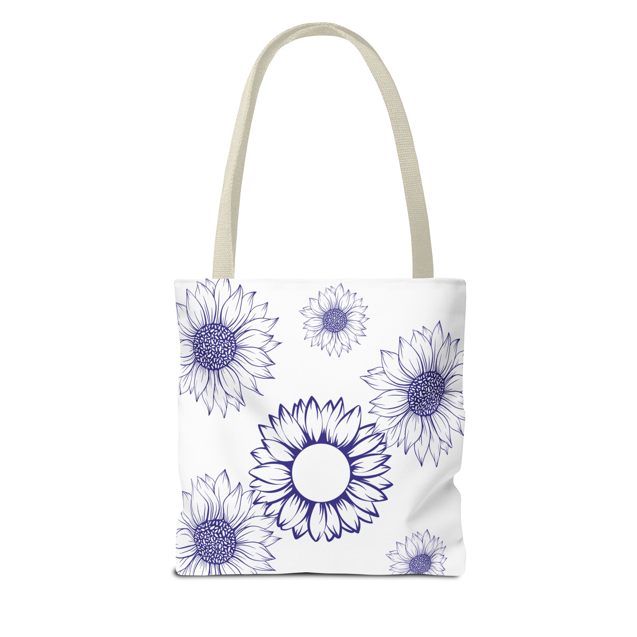 Charming Floral Tote Bag, Eco-Friendly Shopping Bag, Beach Tote, Gift for Her, Sunflower Handbag - Image 13