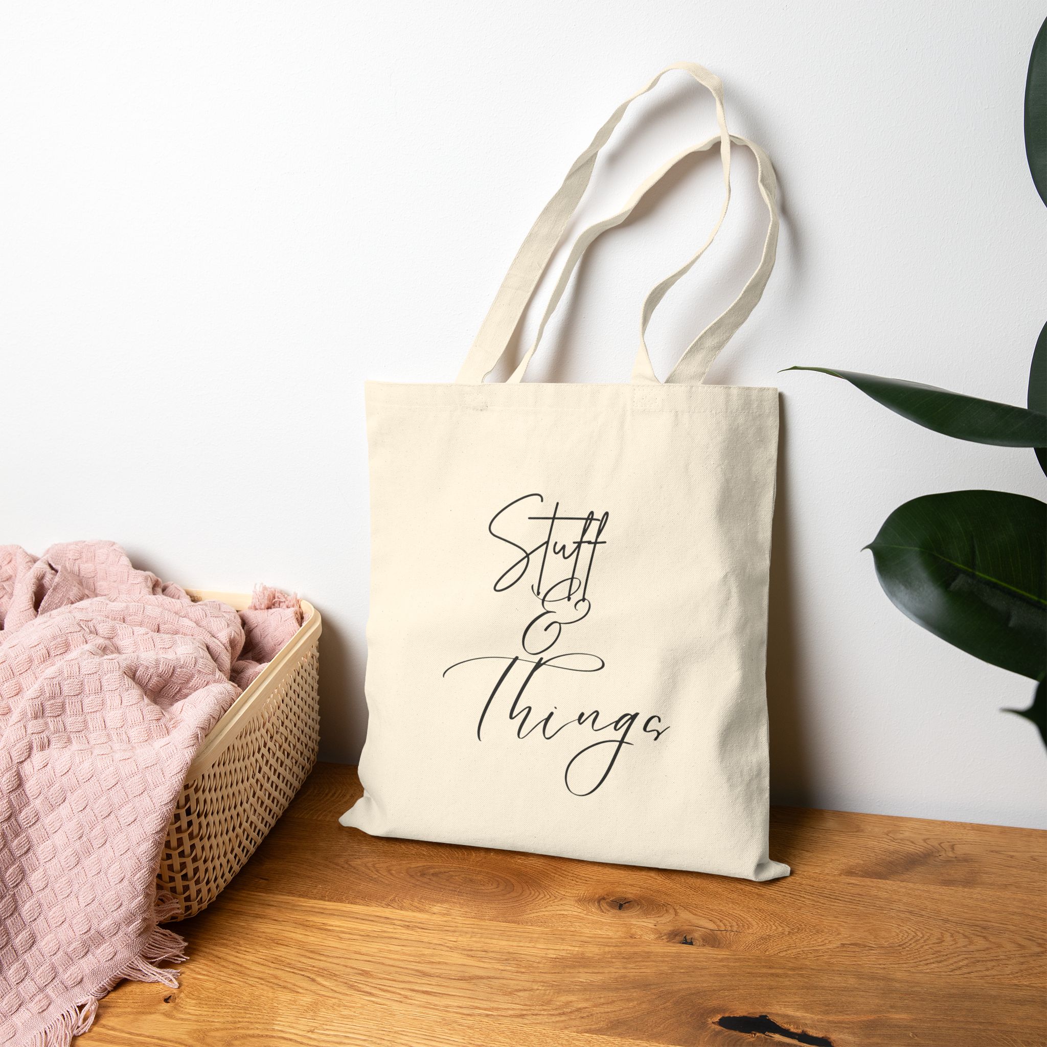 Cotton Canvas Tote Bag, Minimalist Bag, Eco-Friendly Tote, Reusable Shopper, Gift for Her, Perfect for Everyday Use - Image 5