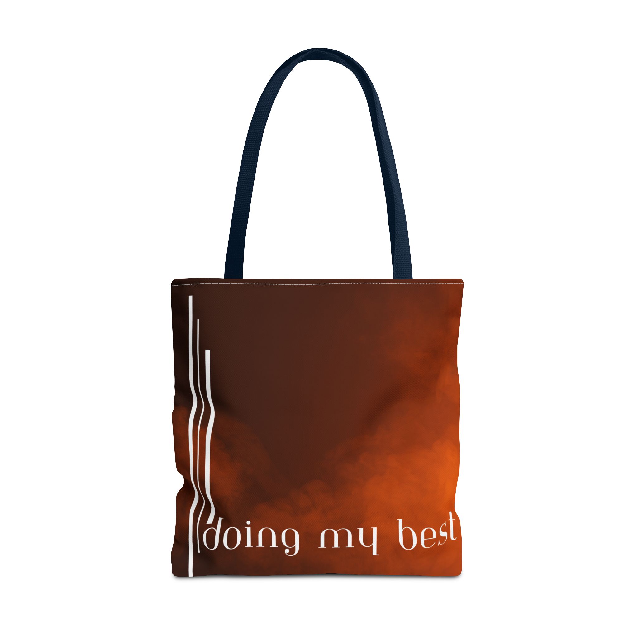 Bohemian Tote Bag - 'Doing My Best' All-Over Print | Eco-Friendly Fashion, Gift for Students, Daily Use, Boho Style, Motivational Bag - Image 60