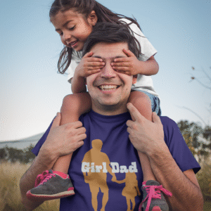 Girl Dad Unisex Classic Tee, Gift for Dads, Casual Wear, Family Bonding Shirt, Kids and Dads Matching Outfits