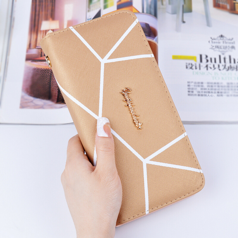 Pattern Long Large Zip Ladies Purse - Image 3