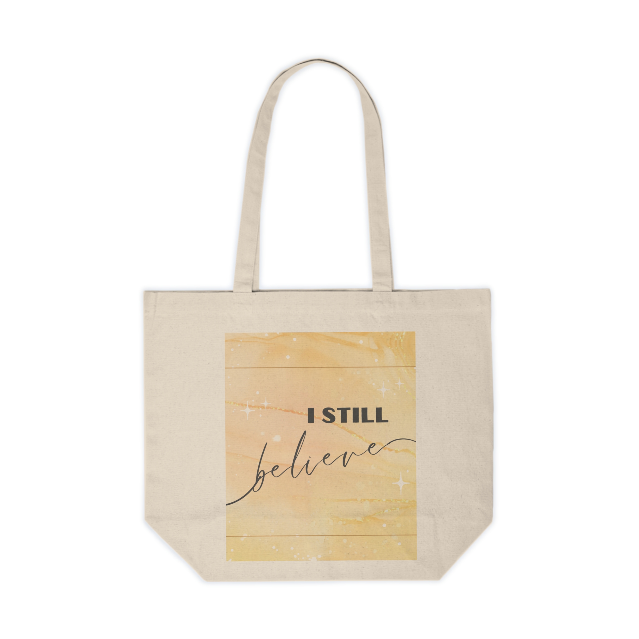 Inspirational Canvas Shopping Tote Bag - Eco-Friendly, Gift for Students, Everyday Use, Mom Gift, Market Bag