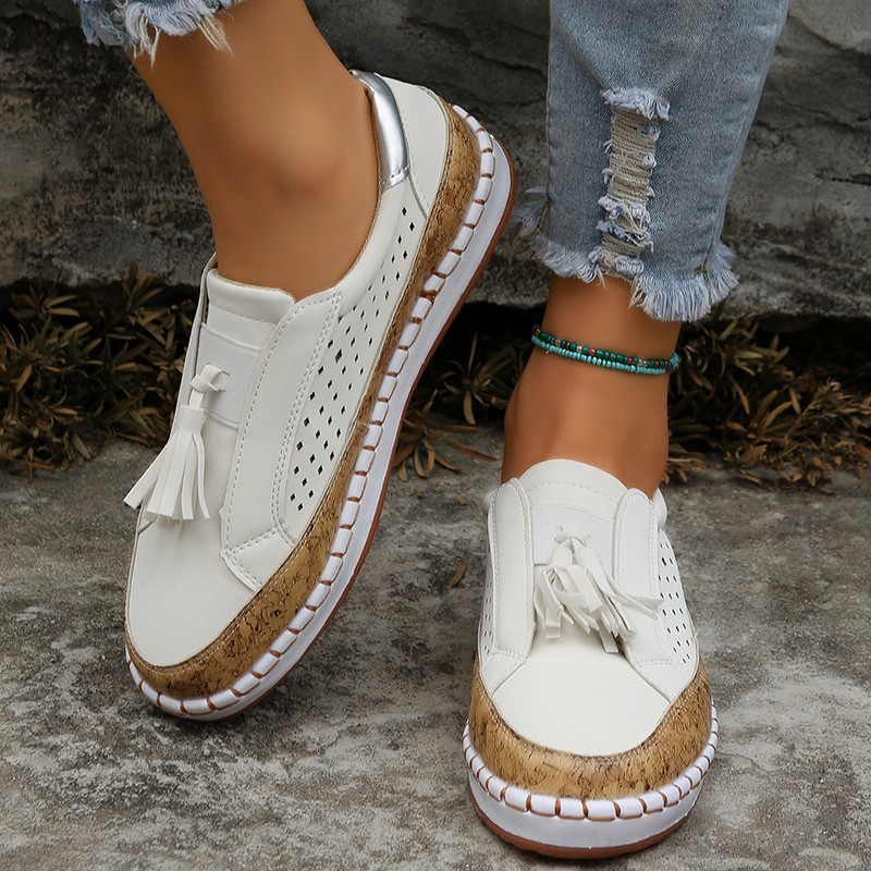 Tassel Flats Cozy Loafers for Women - Image 4