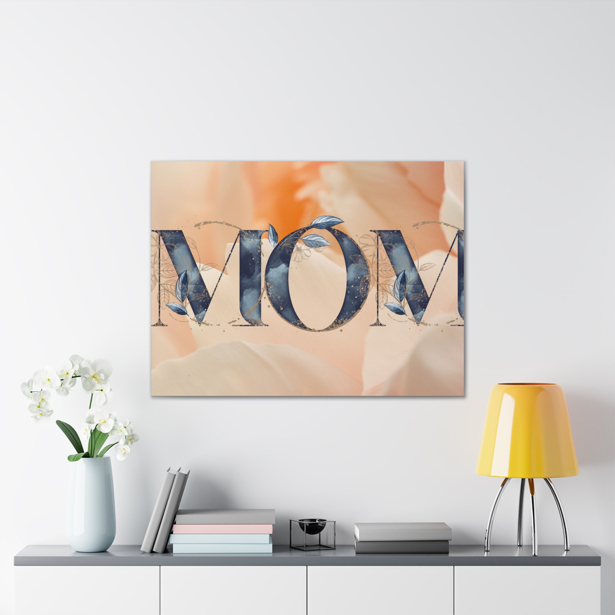 Floral Mom Canvas Art, Home Decor, Gift for Mom, Wall Art, Gift for Mom, Decoration - Image 3