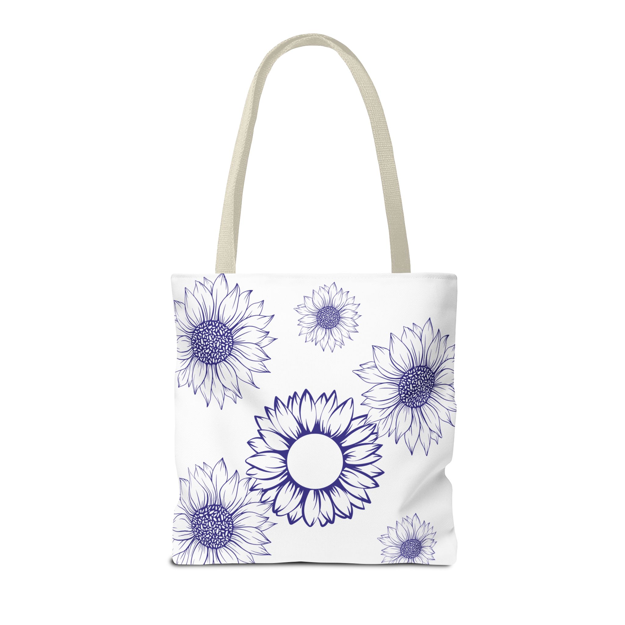 Charming Floral Tote Bag, Eco-Friendly Shopping Bag, Beach Tote, Gift for Her, Sunflower Handbag - Image 17