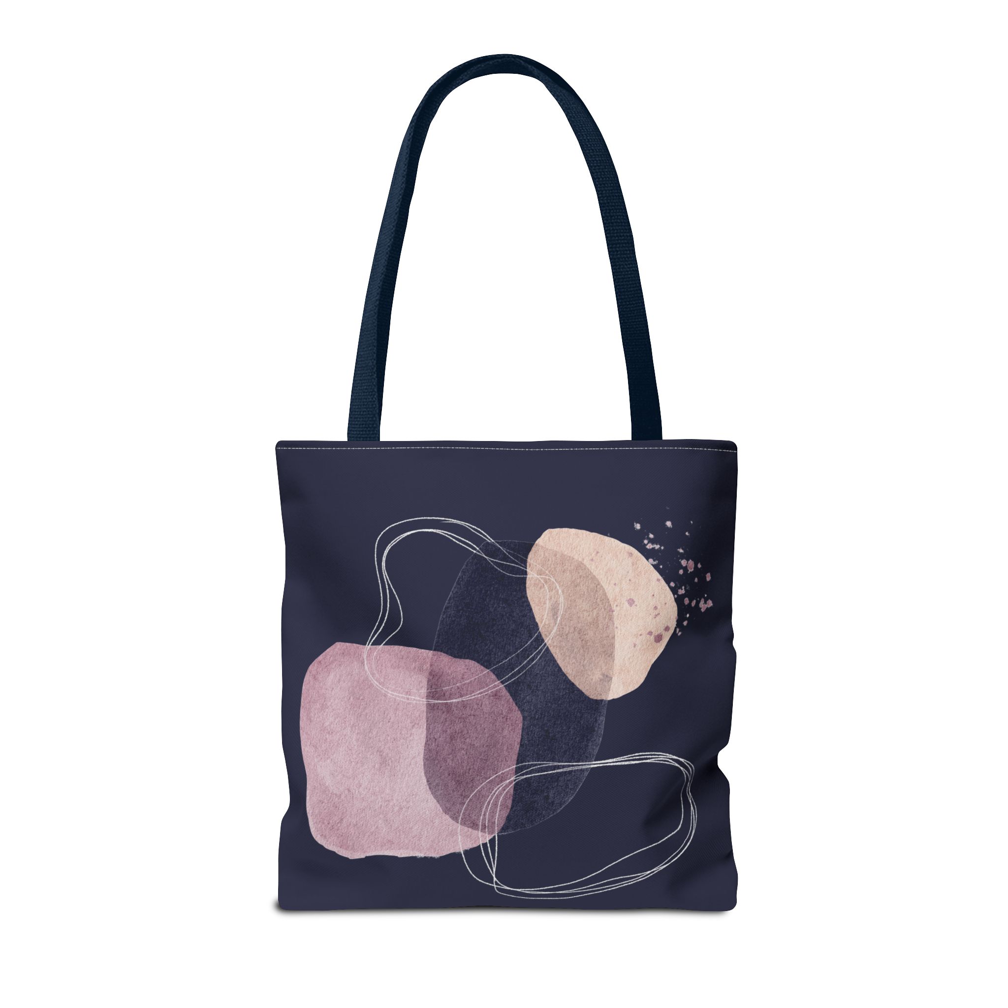 Chic Abstract Tote Bag for Everyday Use, Art Lover Gift, Stylish Shopping Bag, AOP Bag, Minimalist Canvas Tote - Image 44