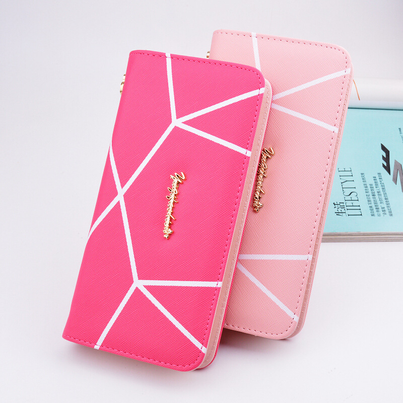 Pattern Long Large Zip Ladies Purse - Image 4