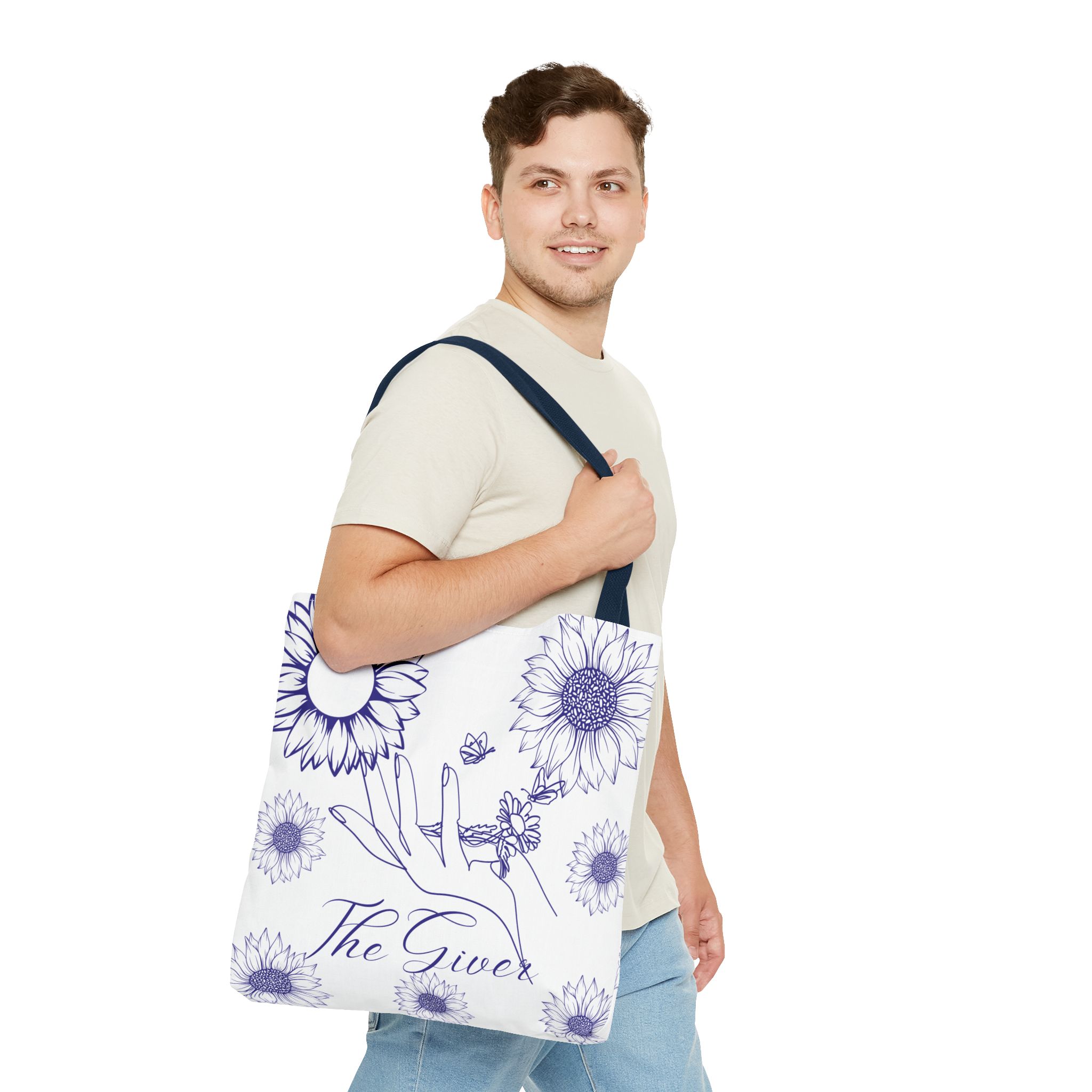 Charming Floral Tote Bag, Eco-Friendly Shopping Bag, Beach Tote, Gift for Her, Sunflower Handbag - Image 34