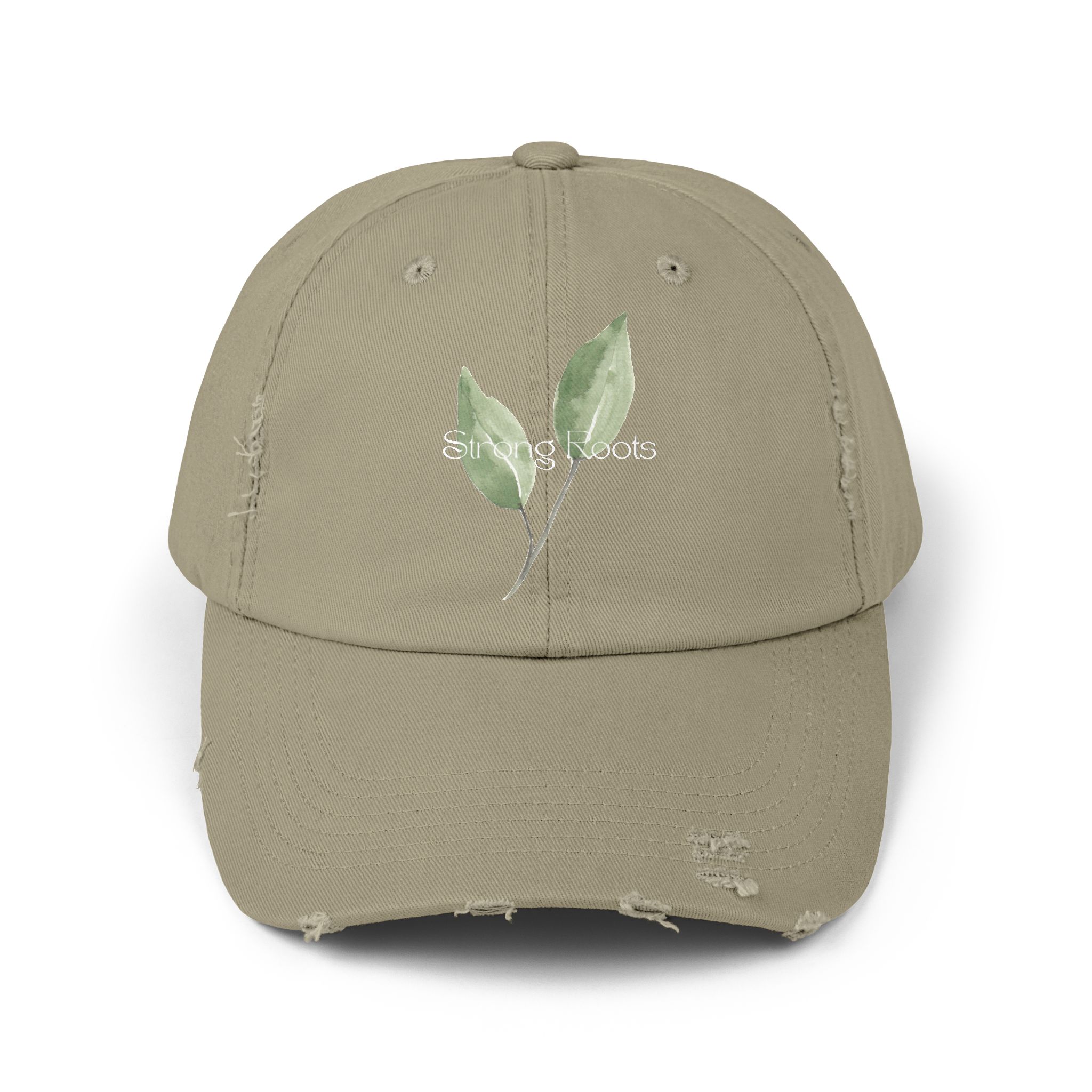 Distressed Cap with Leaf Design, Casual Hat, Trendy Headwear, Gifts for Nature Lovers, Summer Accessory, Outdoor Events - Image 13