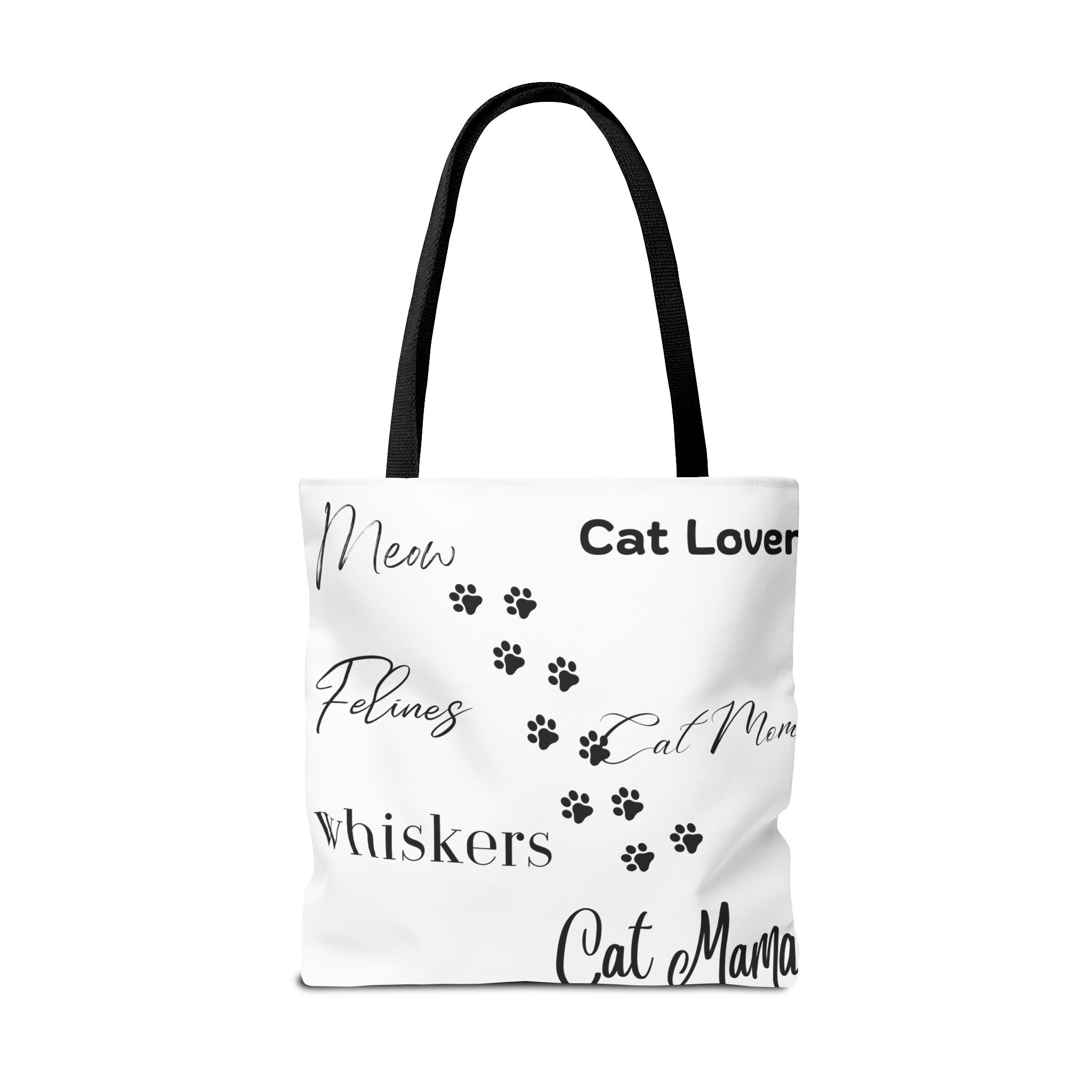 Cat Lover Tote Bag - Perfect Gift for Cat Moms, Animal Enthusiasts, Pet Lovers, Unique Cat-themed Accessory, Ideal for Everyday Use - Image 10