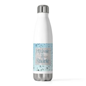 Hydration & Meditation Insulated Travel Bottle, Motivational Water Bottle, Gym Accessory, Yoga Gift, Self-Care Product, Eco-Friendly [...]
