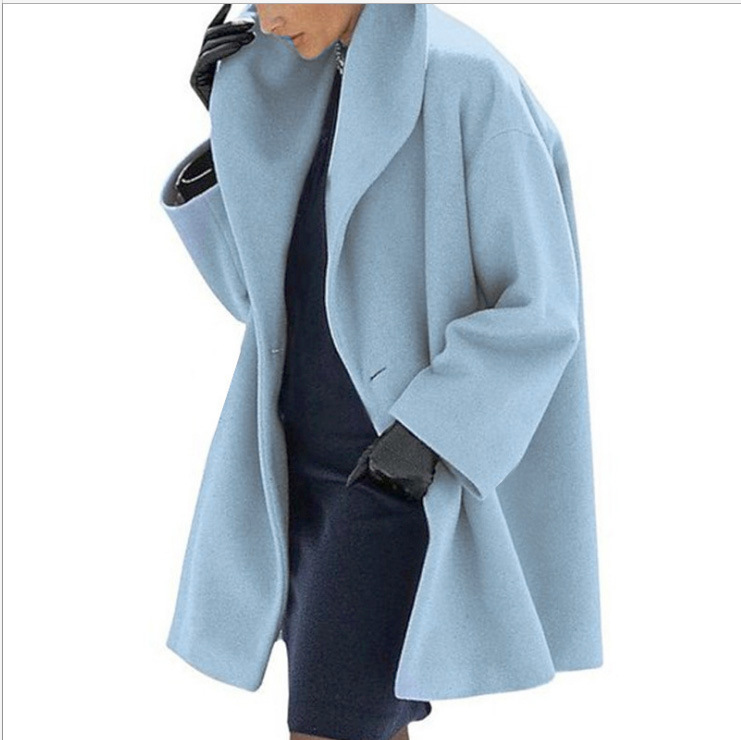 Women's Woolen Coat For Autumn And Winter - Image 3