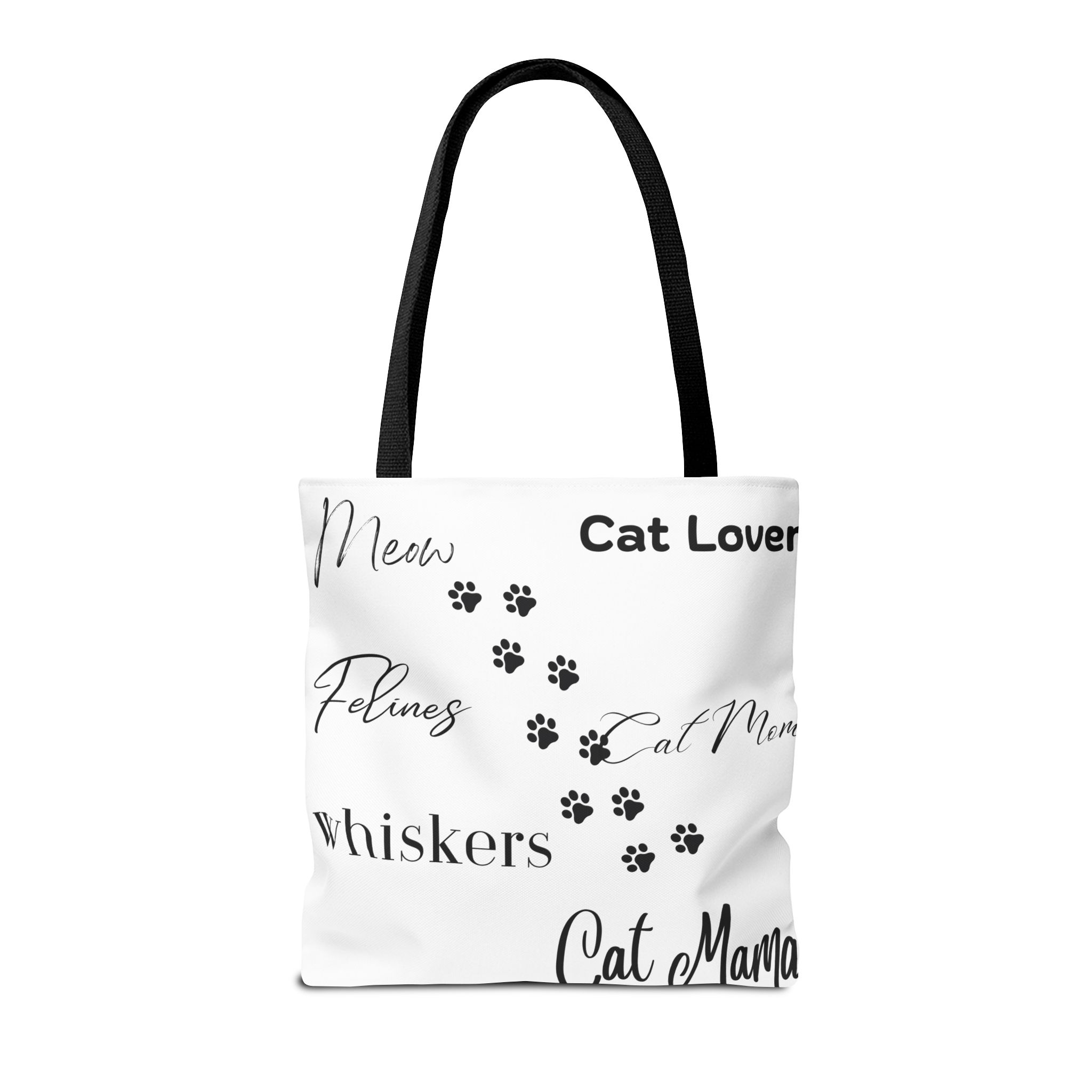 Cat Lover Tote Bag - Perfect Gift for Cat Moms, Animal Enthusiasts, Pet Lovers, Unique Cat-themed Accessory, Ideal for Everyday Use - Image 6