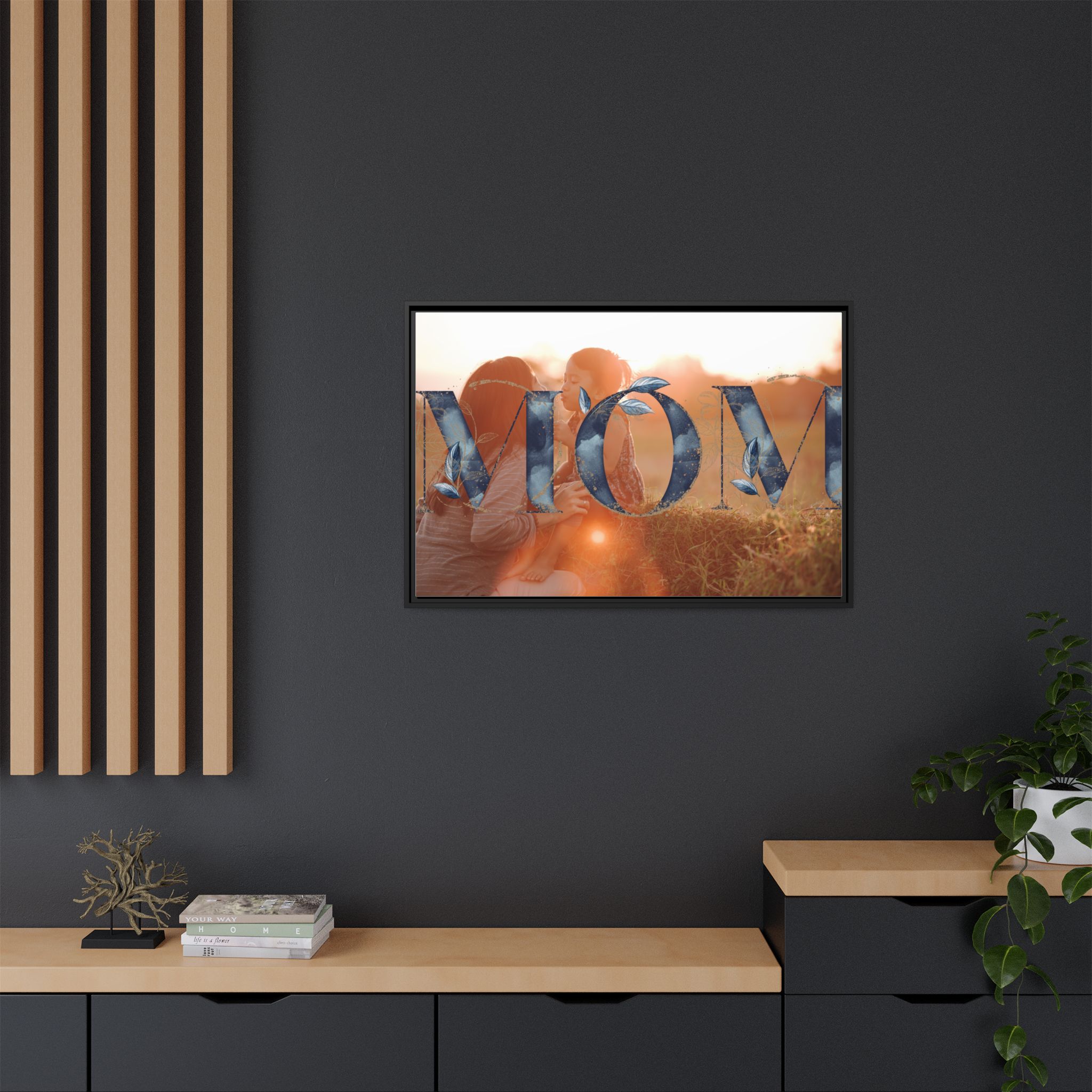 Framed Canvas Art for Mom, Personalized Gift, Home Decor, Gift for Mom, Family Wall Art, Unique Present - Image 8