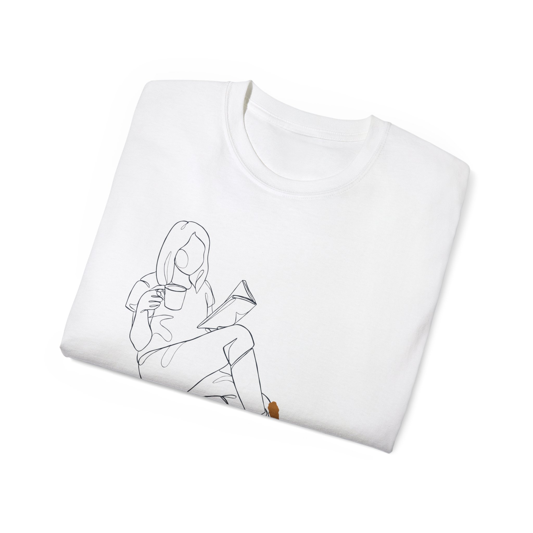 Cat Lady Ultra Cotton Tee, Cat Lover Gift, Pet Owner's Shirt, Unique Casual Tee, Gift for Her, Cute Animal Tee, Animal Lover T-Shirt - Image 5