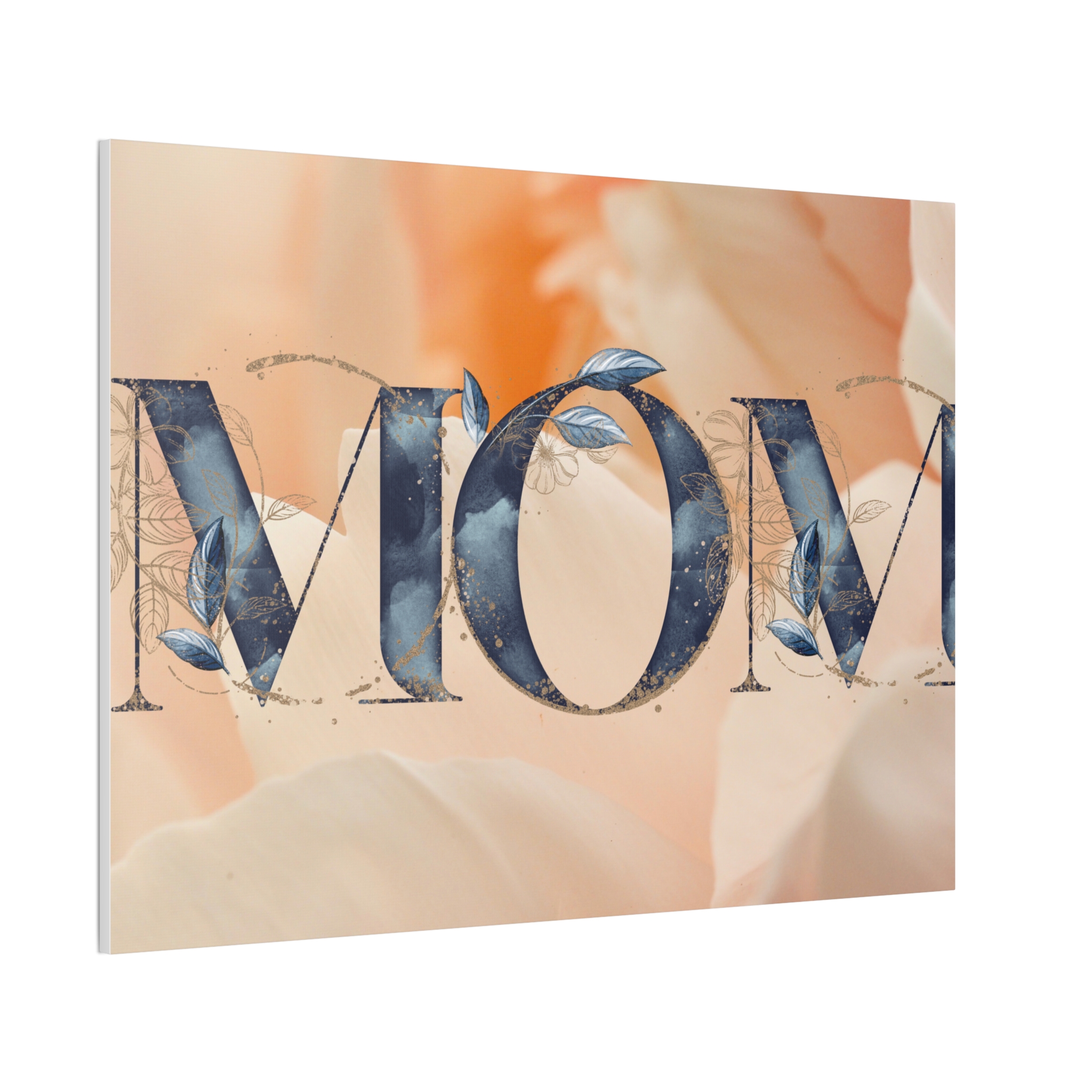 Floral Mom Canvas Art, Home Decor, Gift for Mom, Wall Art, Gift for Mom, Decoration - Image 2