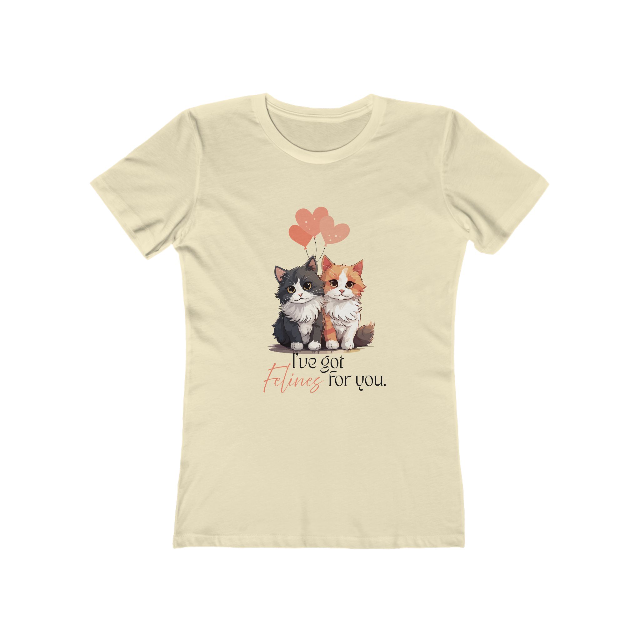 Cute Cat Graphic Tee for Women, Fun Love Shirt, Gift for Cat Lovers, Animal Lover Tee, Casual Pet Lover Apparel, Gift for Cat Owners - Image 4